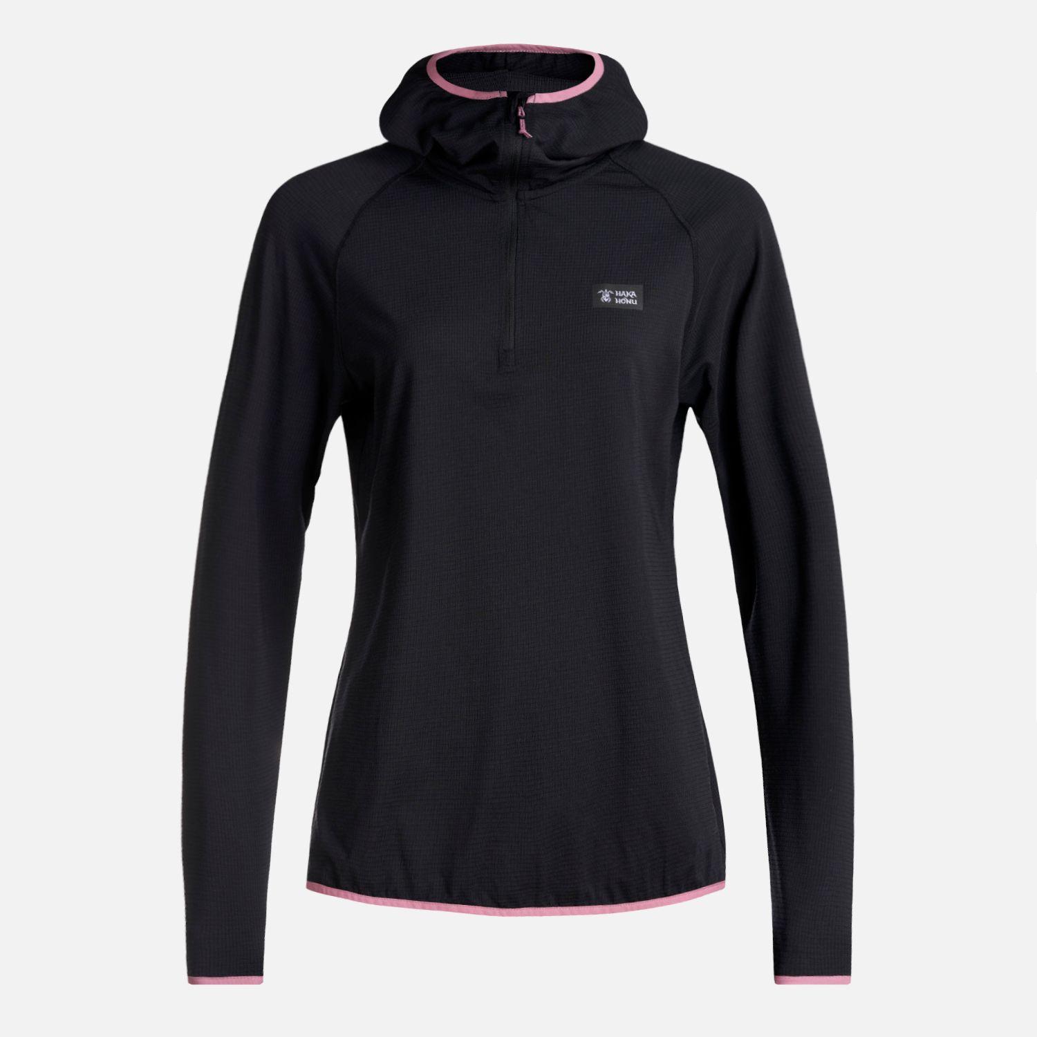 Poleron Mujer Taina Pro Negro Haka Honu V24-0