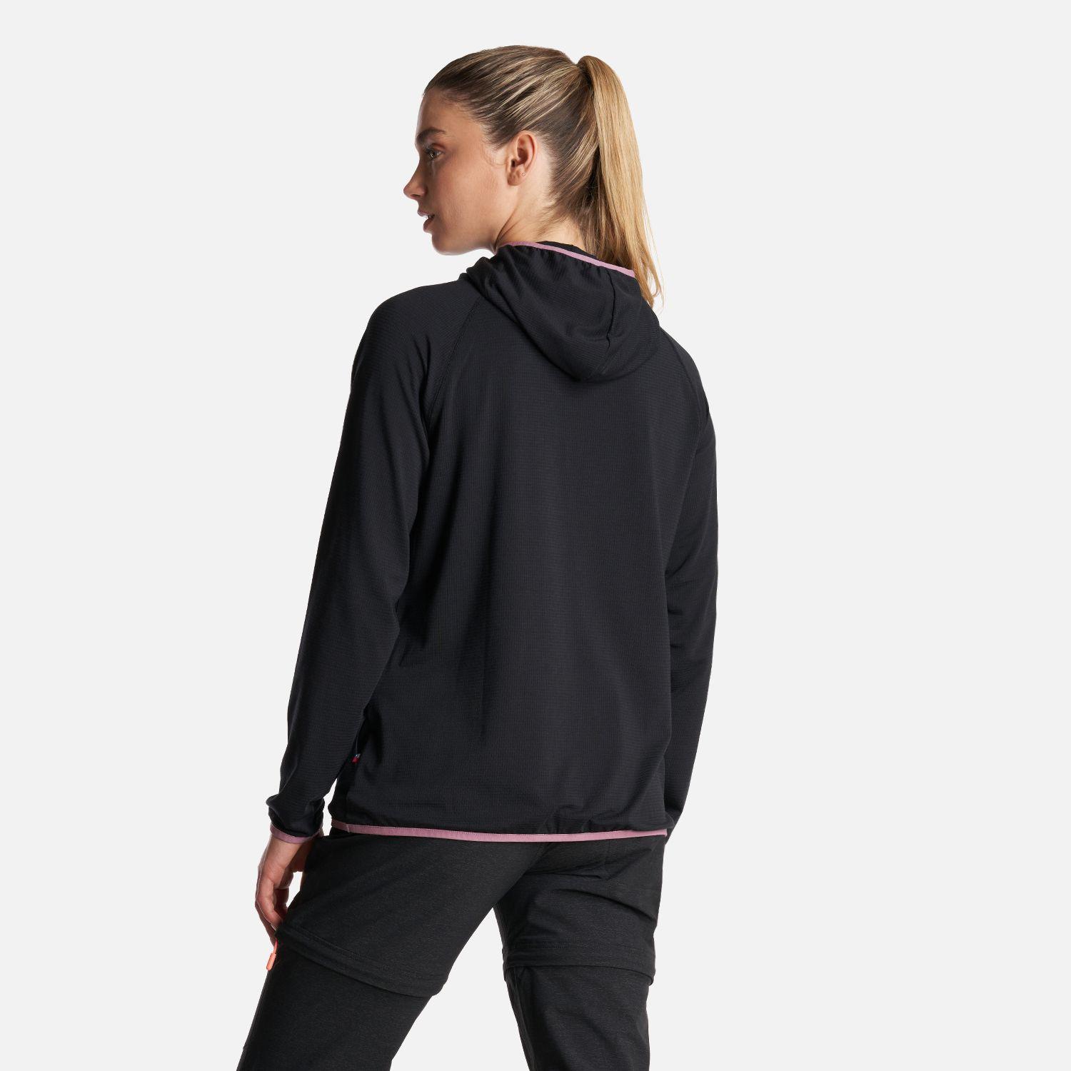 Poleron Mujer Taina Pro Negro Haka Honu V24-3