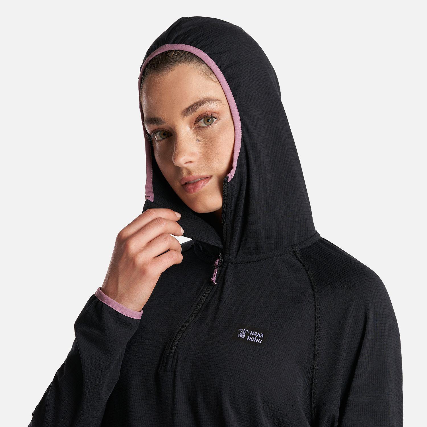 Poleron Mujer Taina Pro Negro Haka Honu V24-4