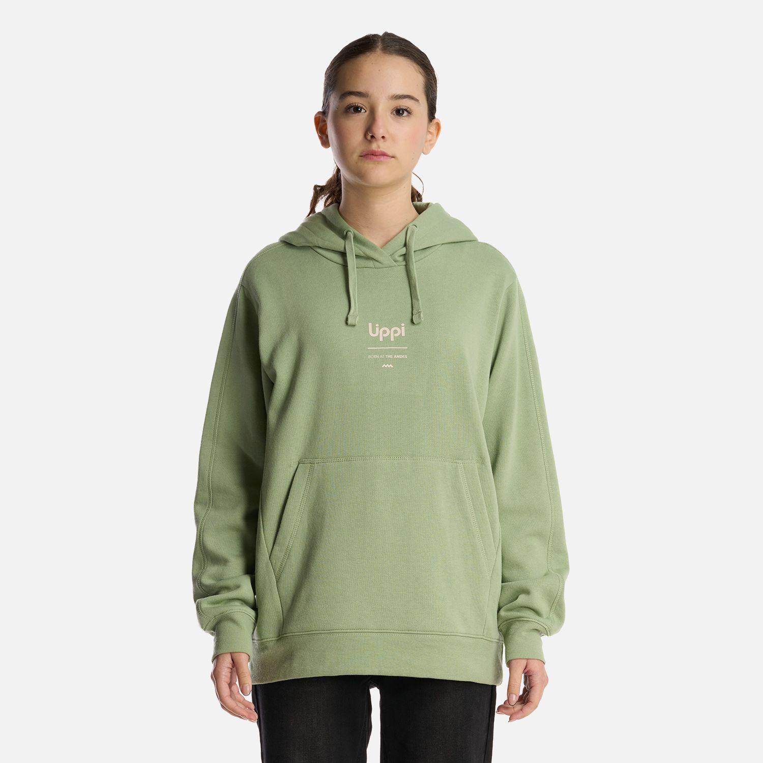 Polerón Teen Girl Ulmo Mid Point Hoody Jade Lippi V25-0