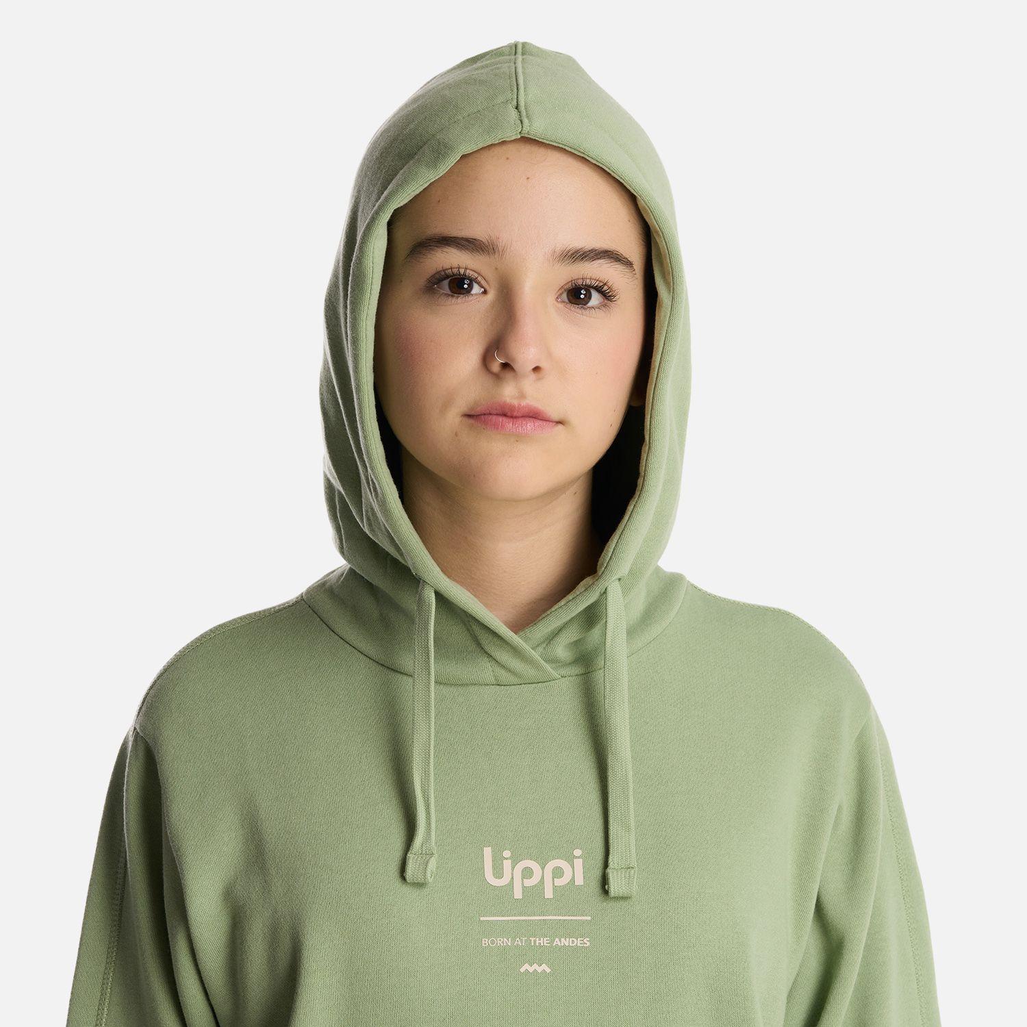 Polerón Teen Girl Ulmo Mid Point Hoody Jade Lippi V25-3