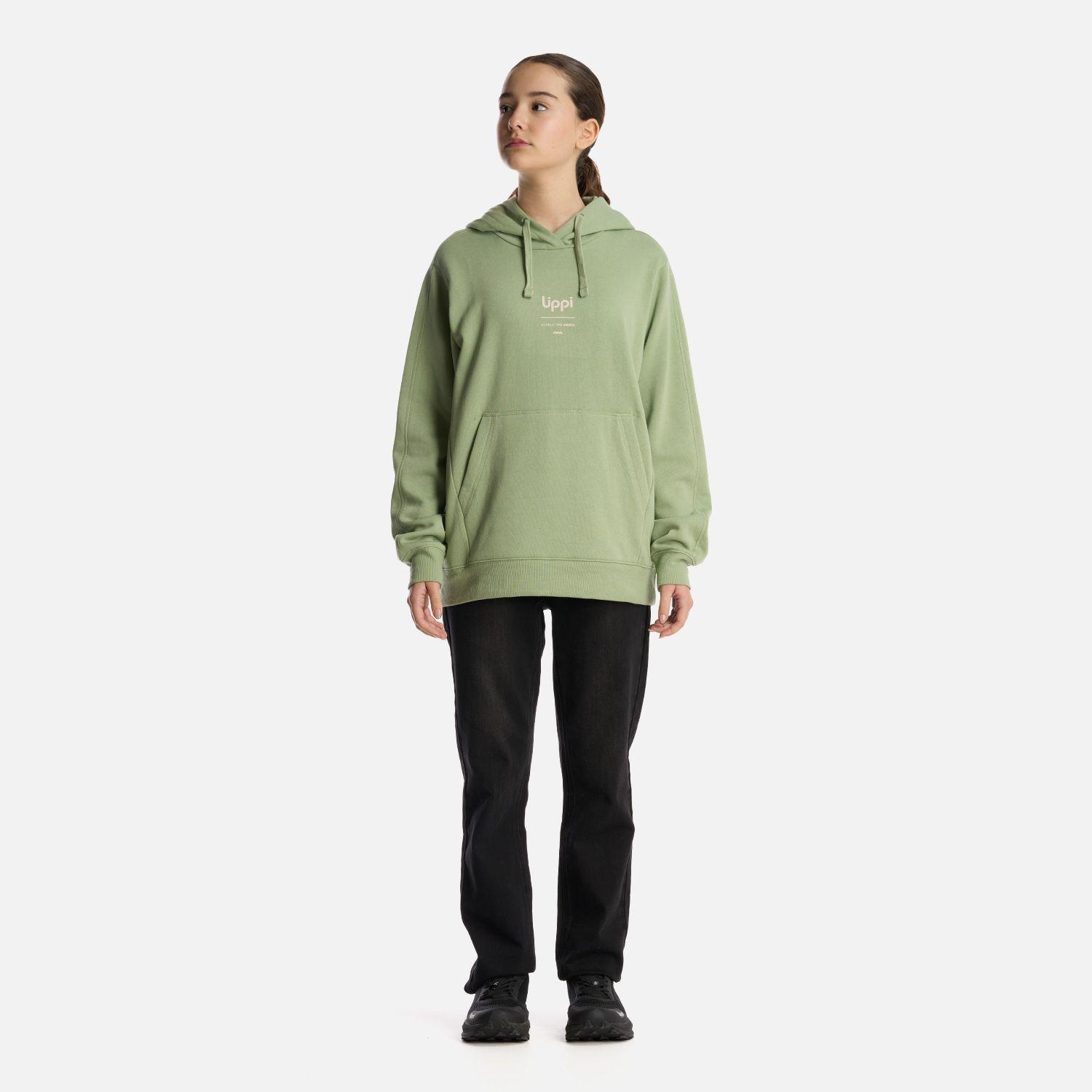 Polerón Teen Girl Ulmo Mid Point Hoody Jade Lippi V25-5