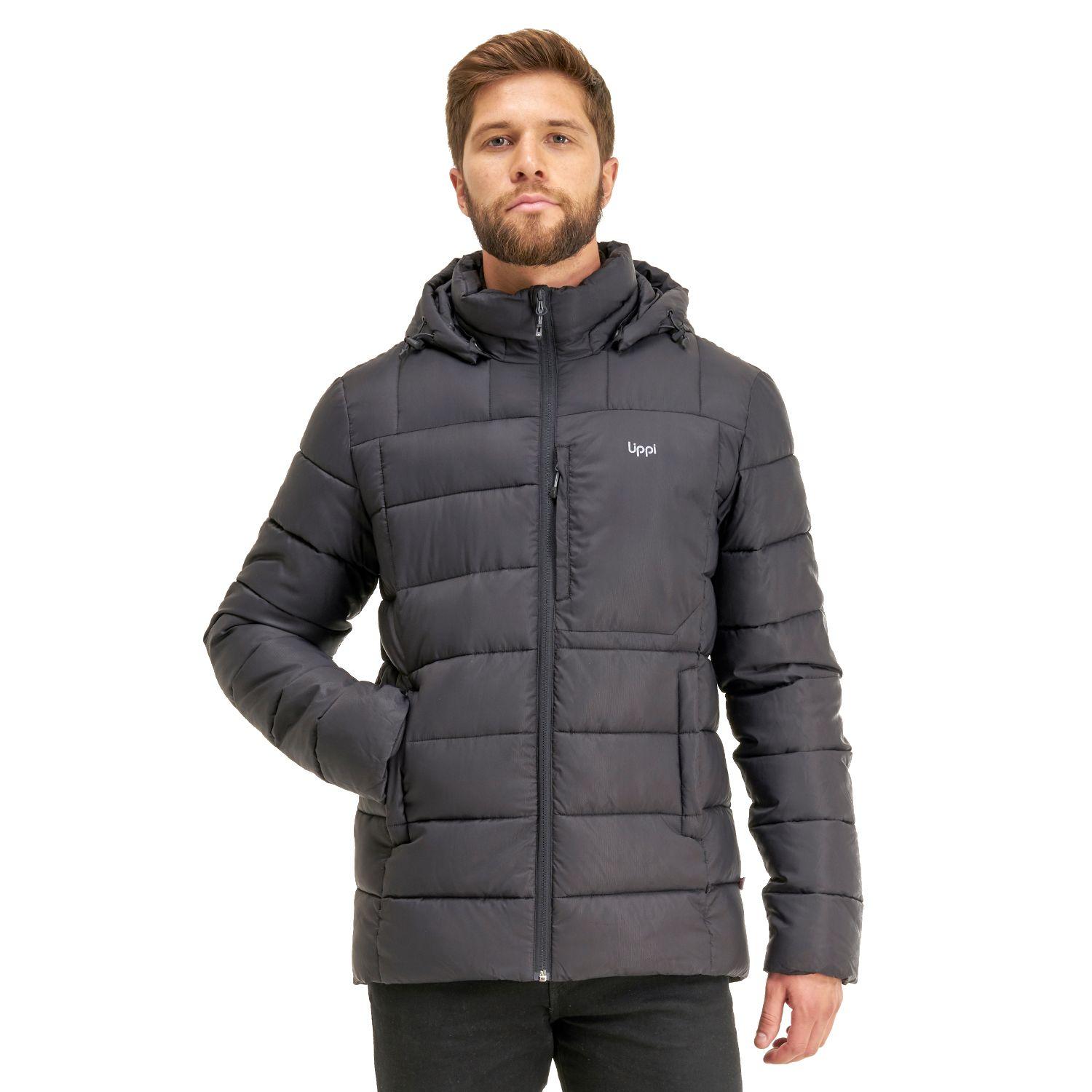 Chaqueta Hombre Long Line Steam-Pro Hoody Jacket Negro Lippi I20-1