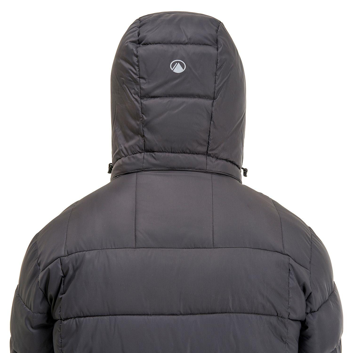 Chaqueta Hombre Long Line Steam-Pro Hoody Jacket Negro Lippi I20-7