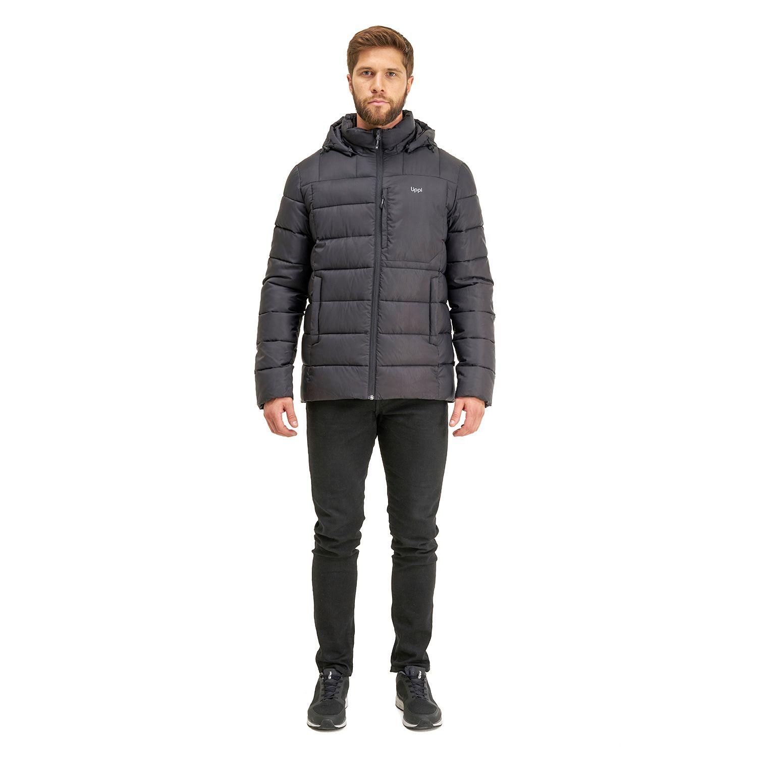 Chaqueta Hombre Long Line Steam-Pro Hoody Jacket Negro Lippi I20-9