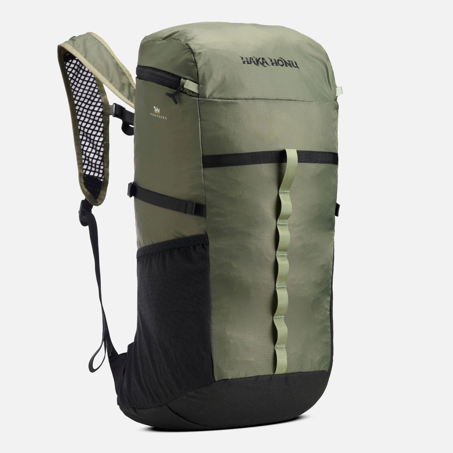 Mochila Peso Pluma 25L Verde Militar  Haka Honu-1