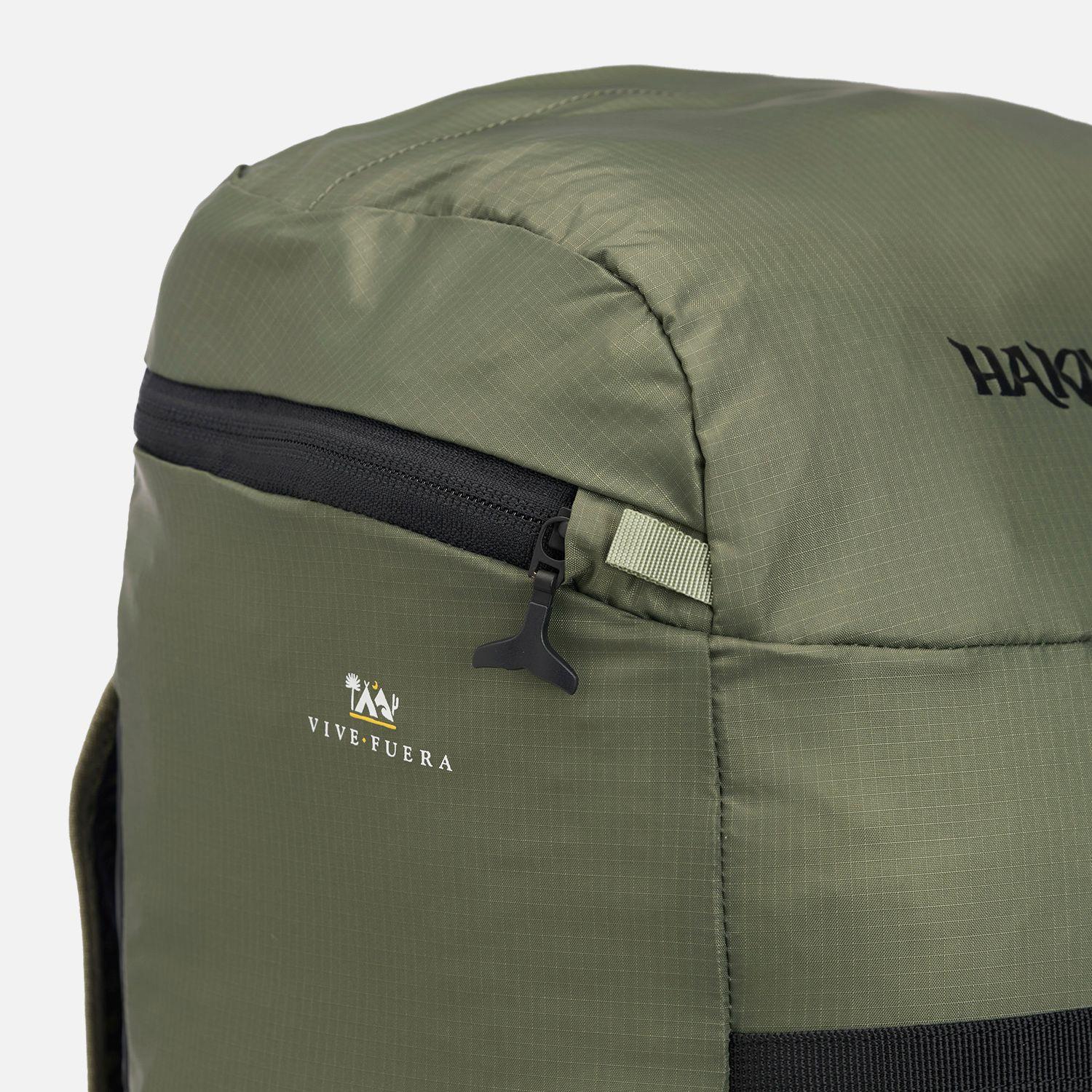 Mochila Peso Pluma 25L Verde Militar  Haka Honu-3