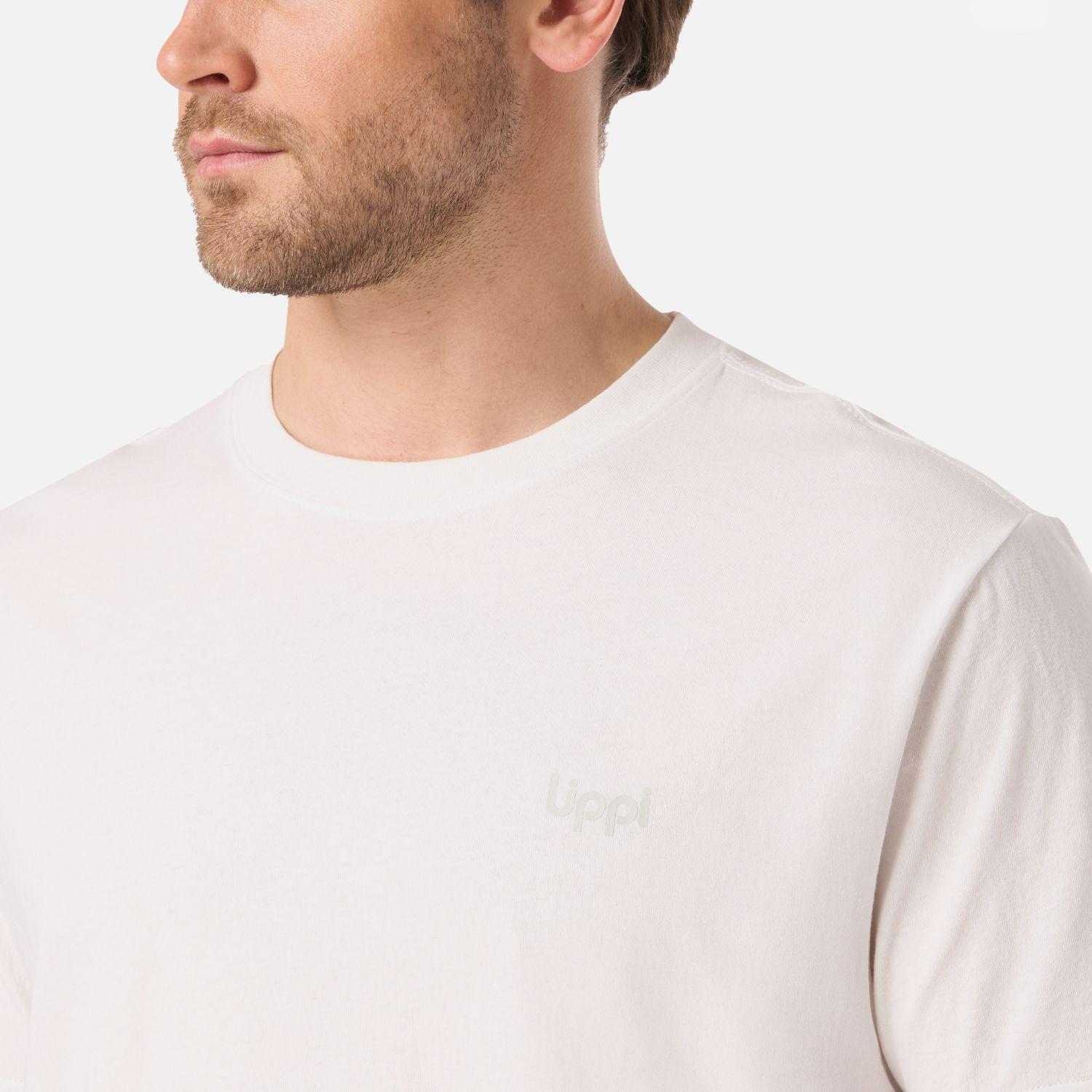 Polera Hombre Ulmo T-Shirt Blanco Lippi V26-3