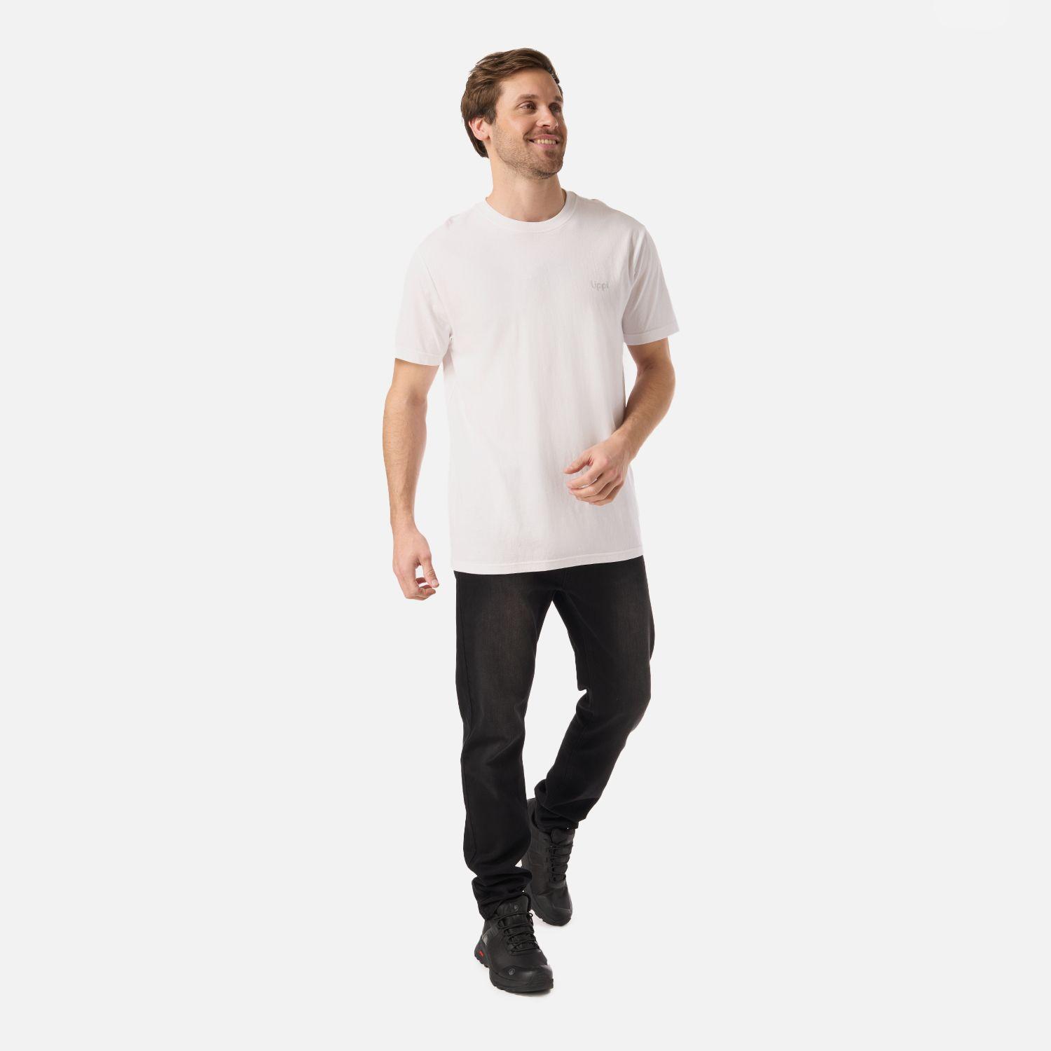 Polera Hombre Ulmo T-Shirt Blanco Lippi V26-4