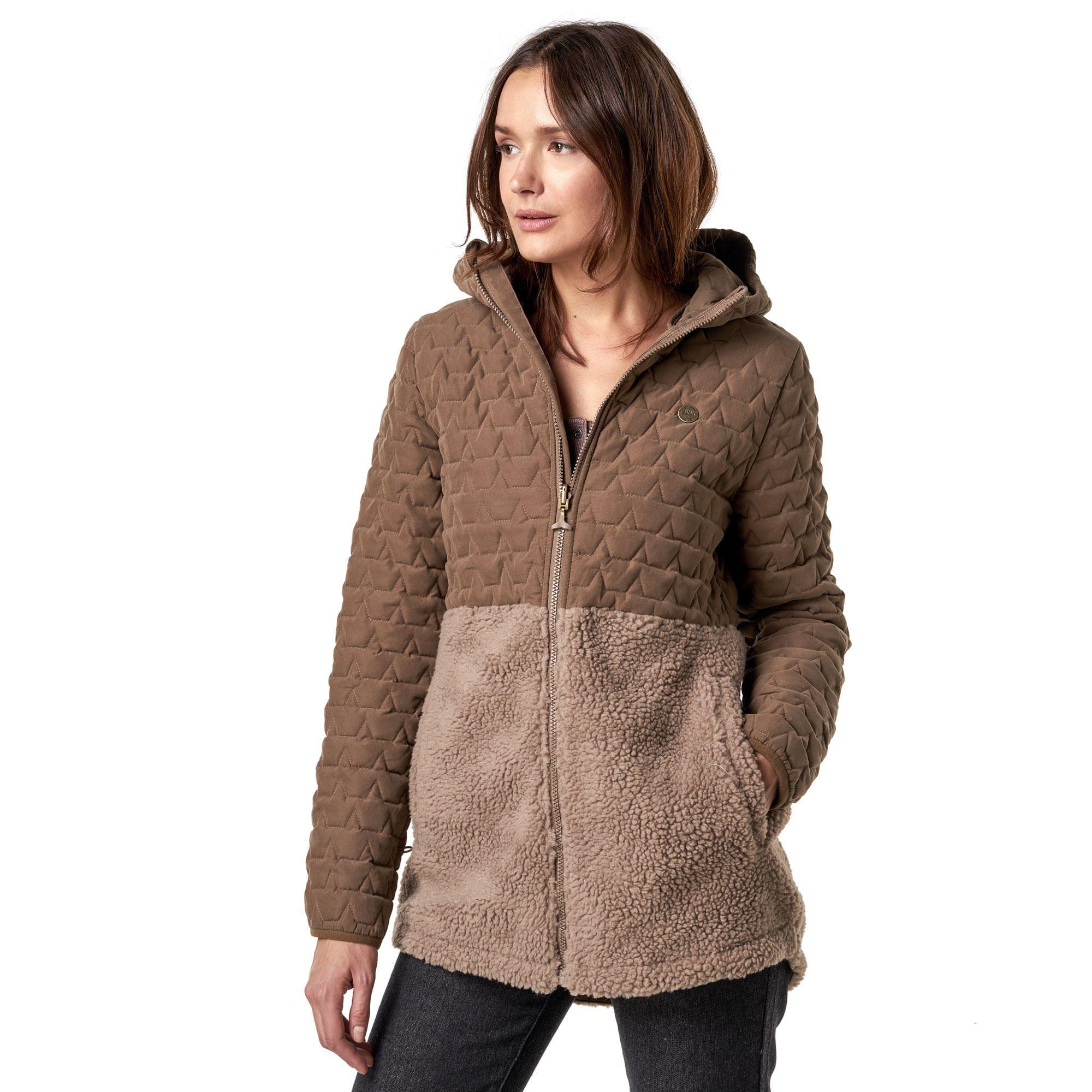 Chaqueta Mujer Comandante Ernesto Café Haka Honu-2