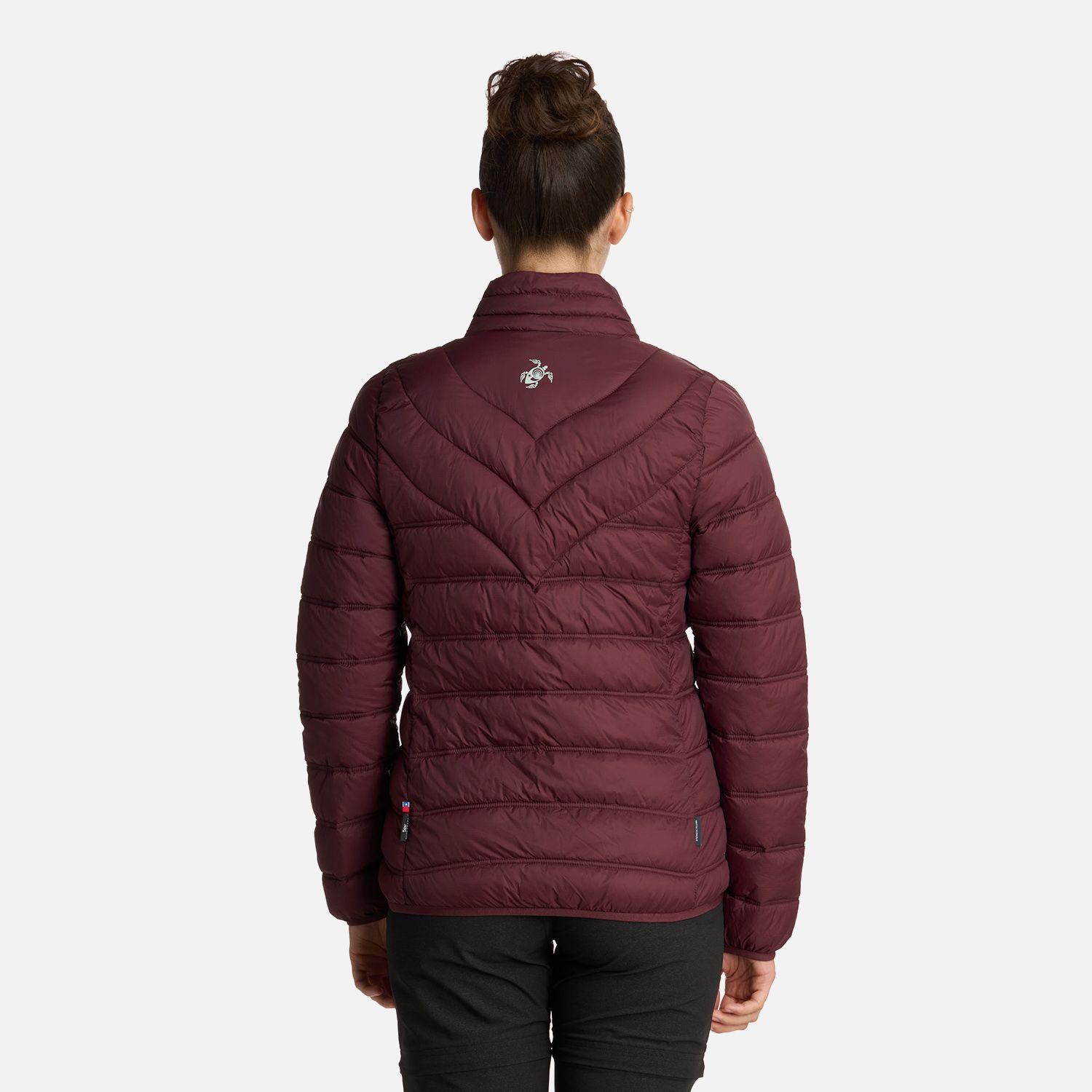 Chaqueta Mujer Ultraliviana Burdeo Haka Honu I25-2