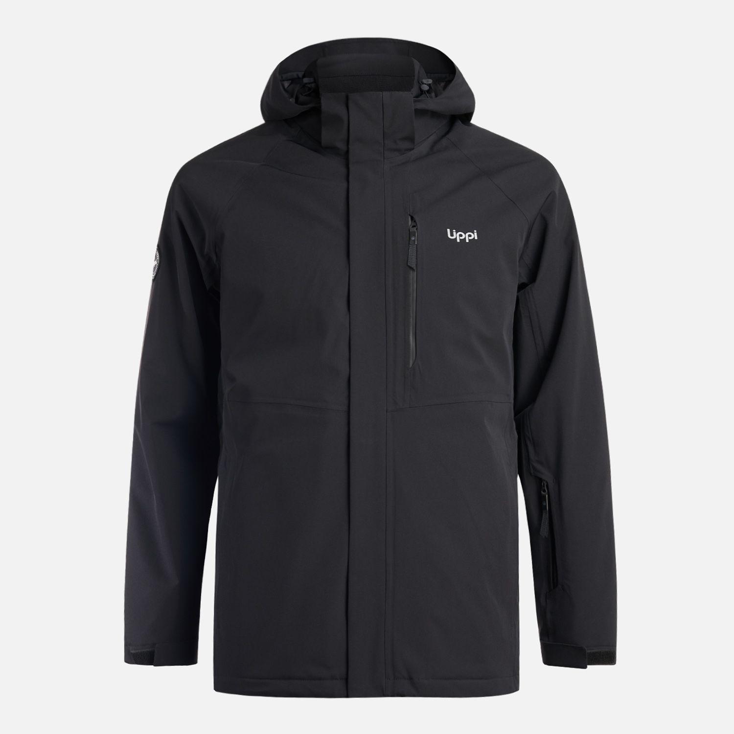 Chaqueta Hombre Andes B-Dry Hoody Jacket Negro Lippi I24-0