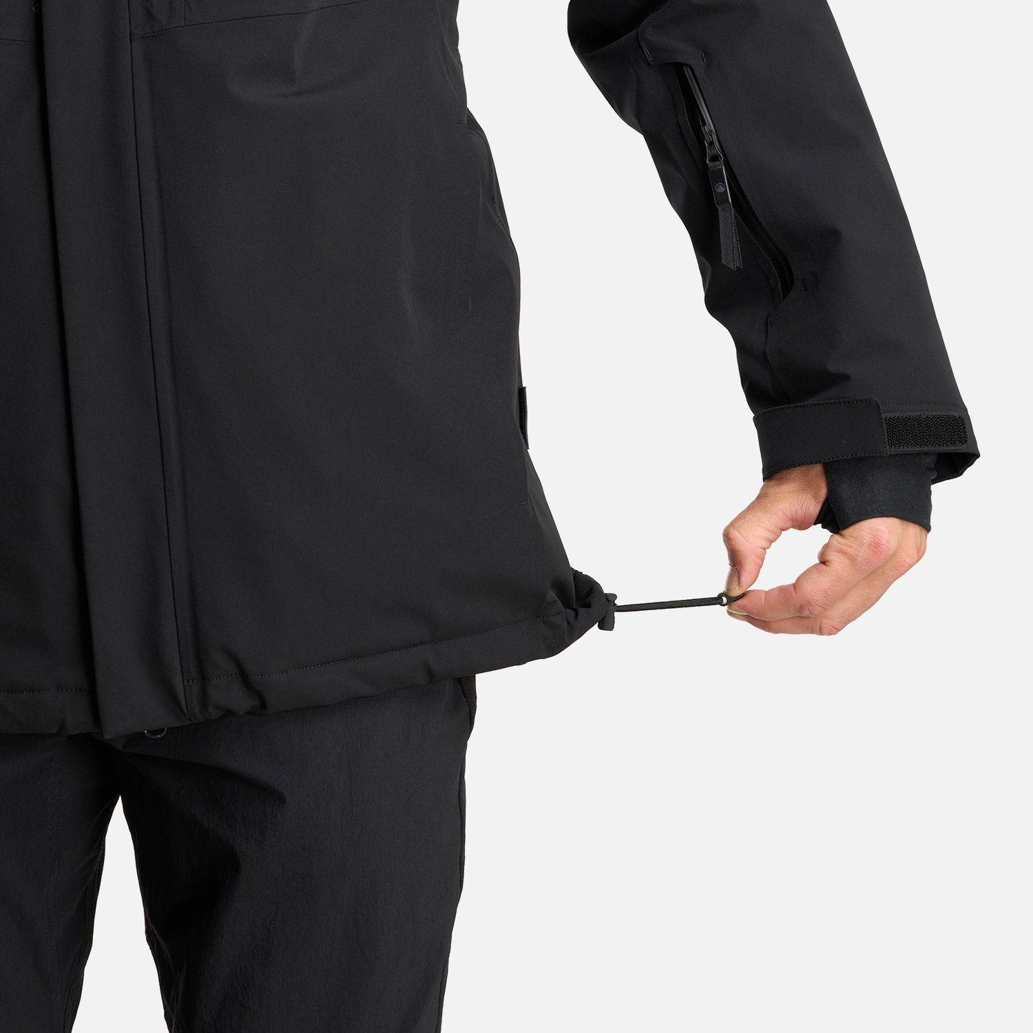 Chaqueta Hombre Andes B-Dry Hoody Jacket Negro Lippi I24-7