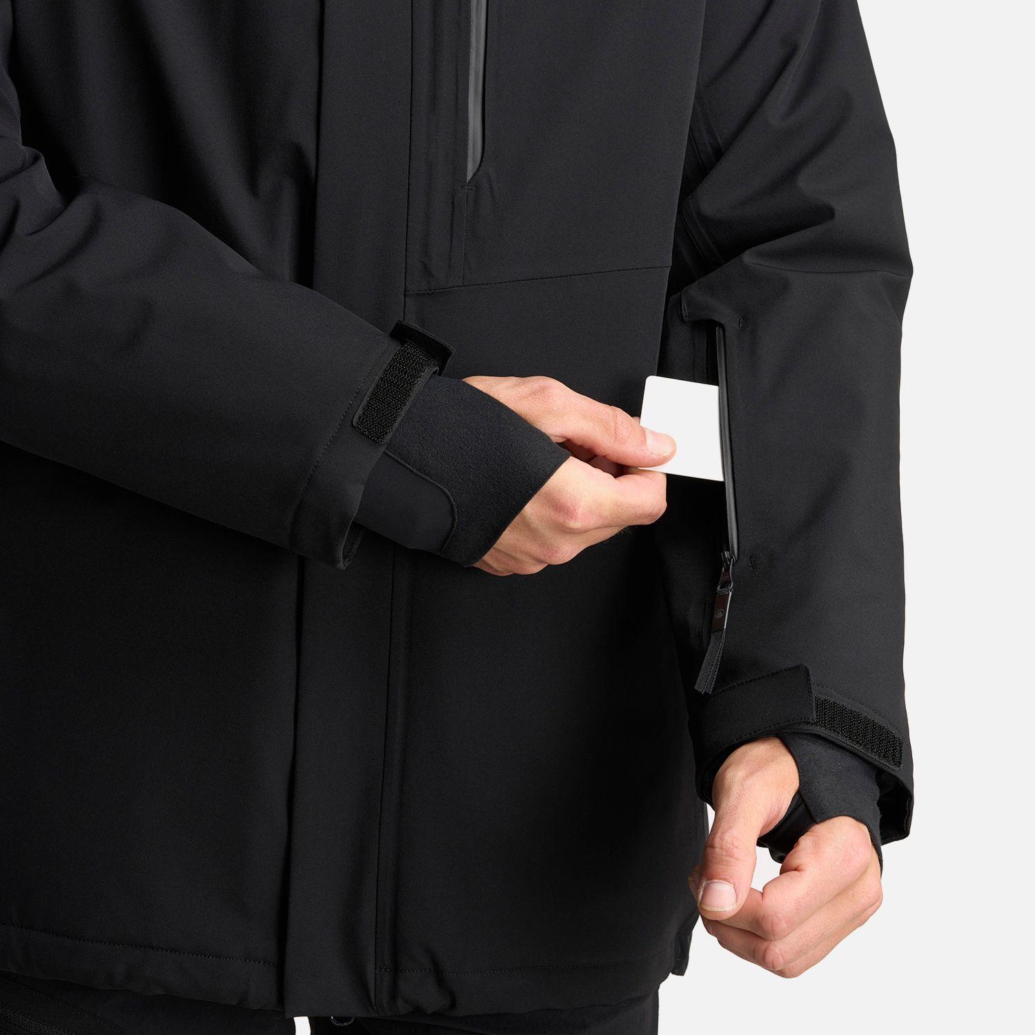 Chaqueta Hombre Andes B-Dry Hoody Jacket Negro Lippi I24-8