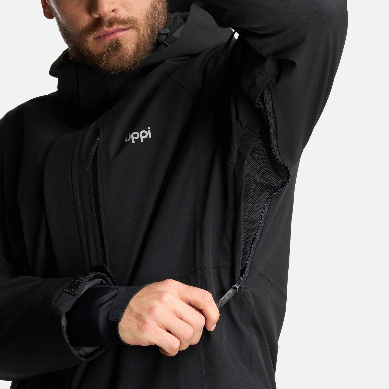 Chaqueta Hombre Andes B-Dry Hoody Jacket Negro Lippi I24-9
