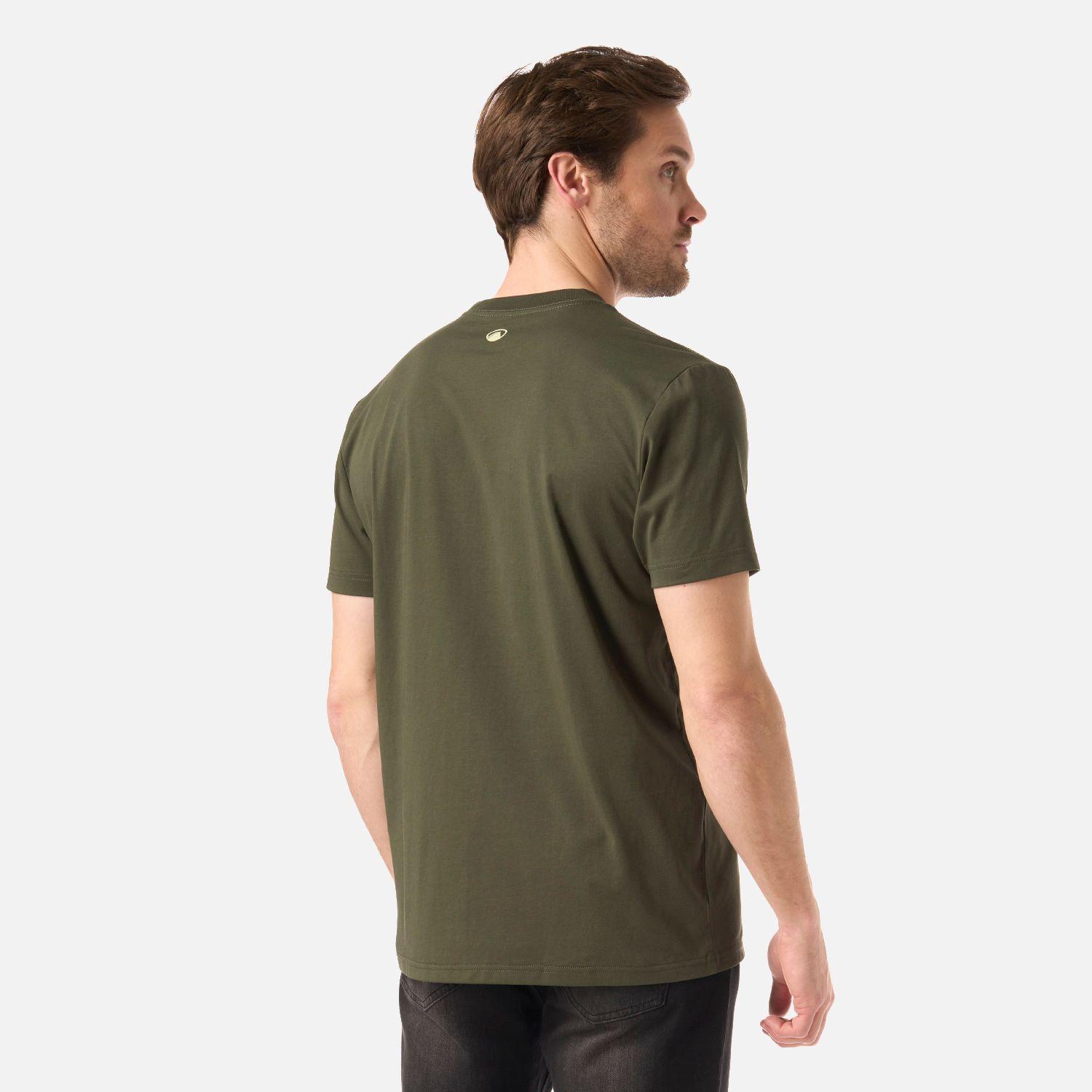 Polera Hombre Ulmo Mid Point Sorona T-Shirt Verde Musgo Lippi V26-2