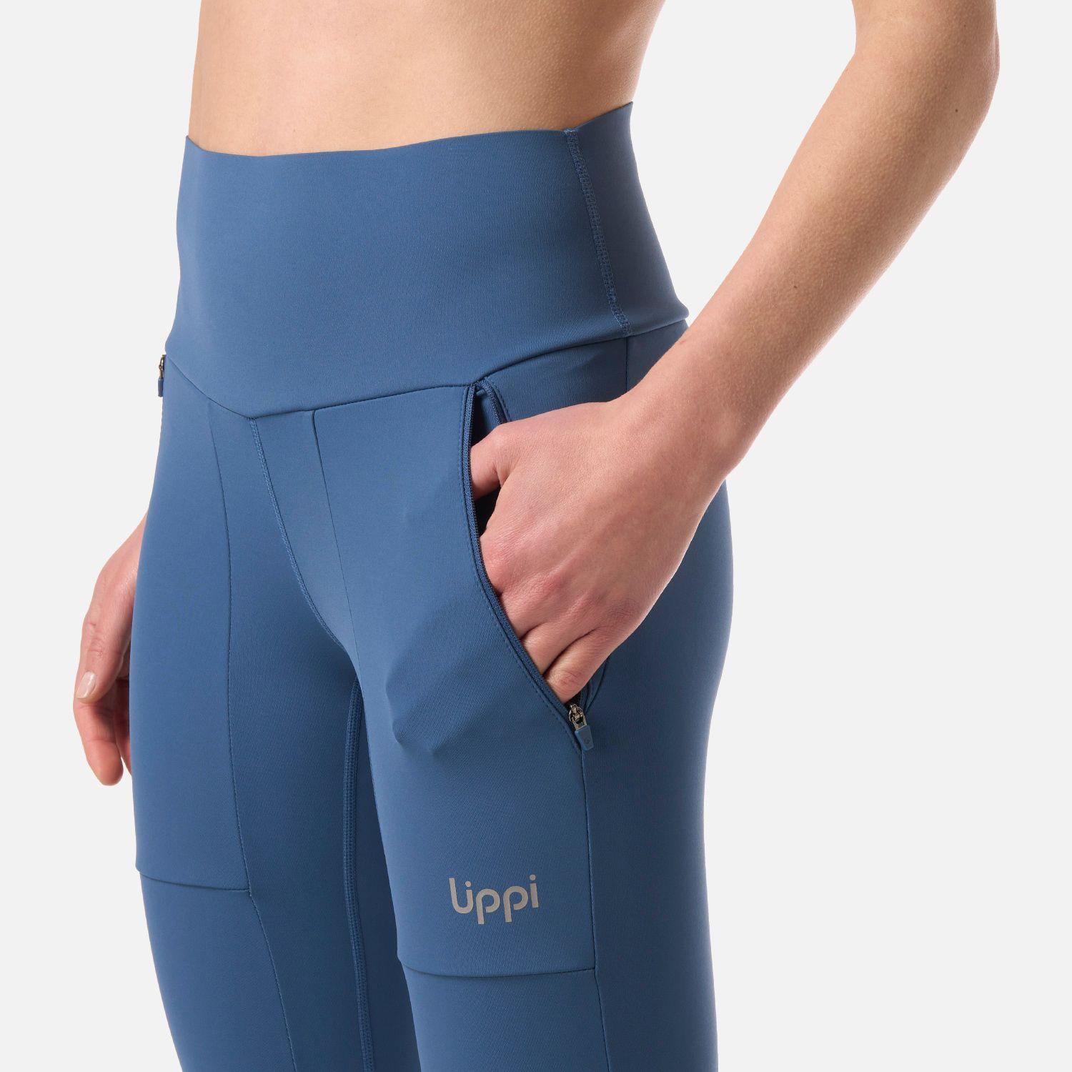 Calza Mujer PureTrek Q-Dry Leggings Azul Oscuro Lippi V26-3