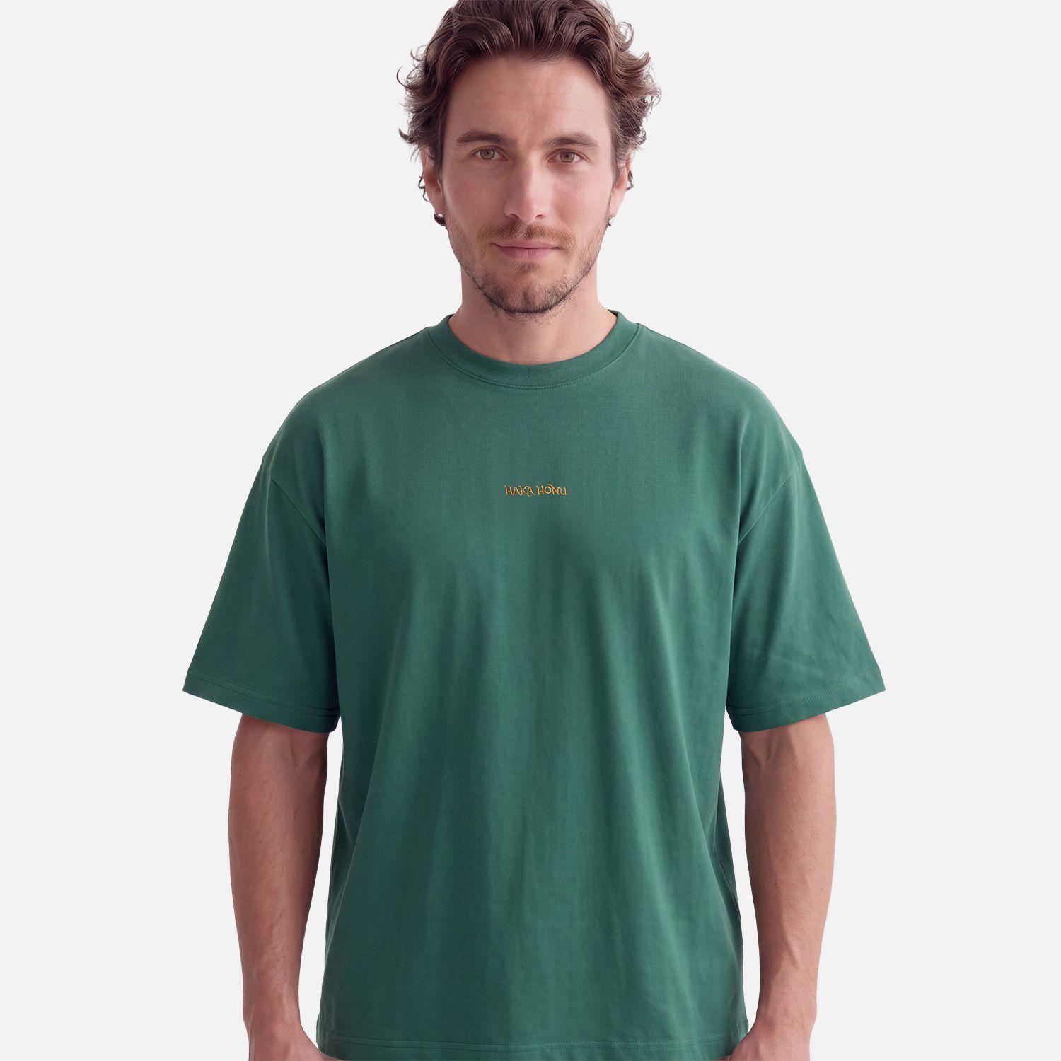 Polera Hombre Que Heavy Esmeralda Haka Honu V27-2