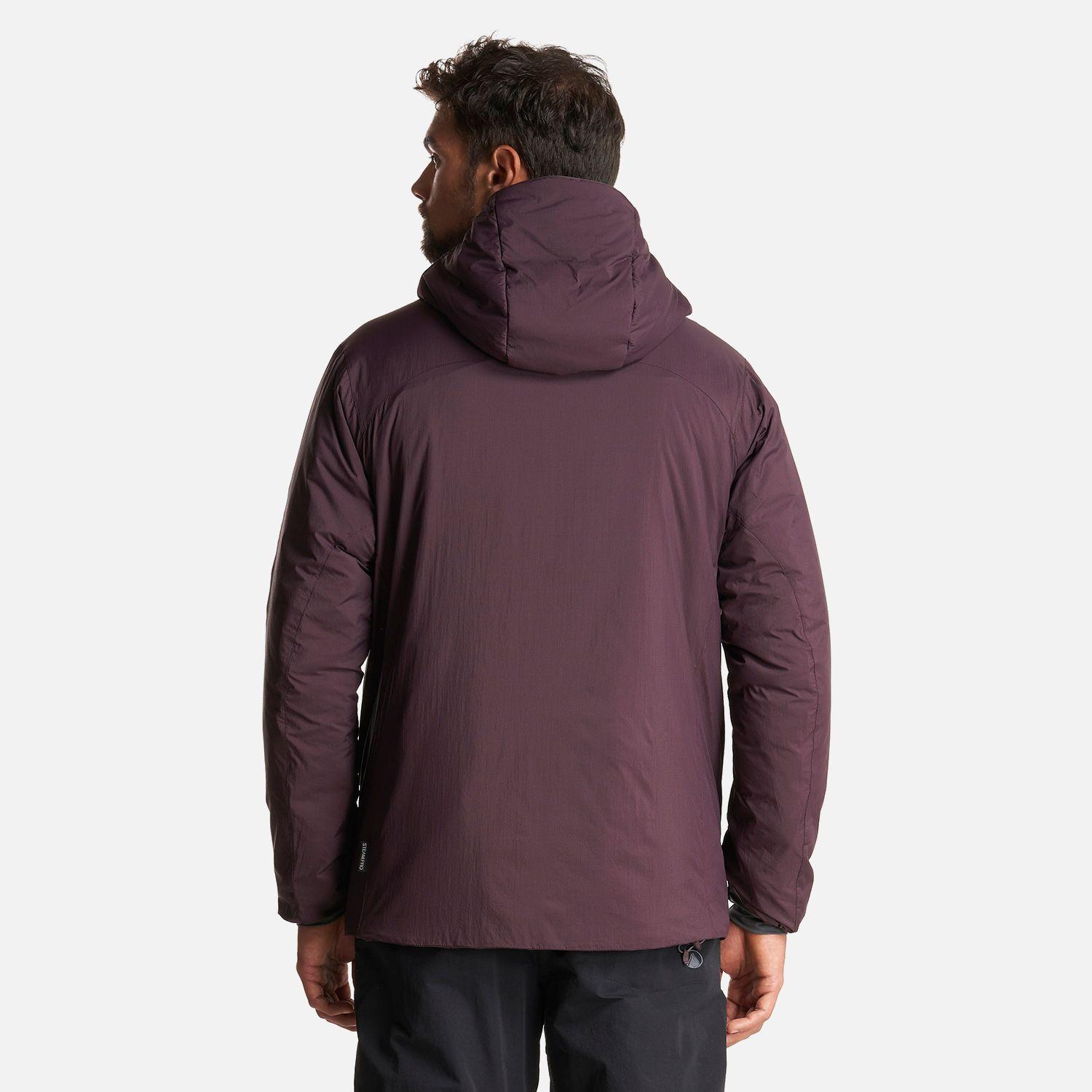 Chaqueta Hombre Spry Steam-Pro Hoody Jacket Burdeo Lippi-3