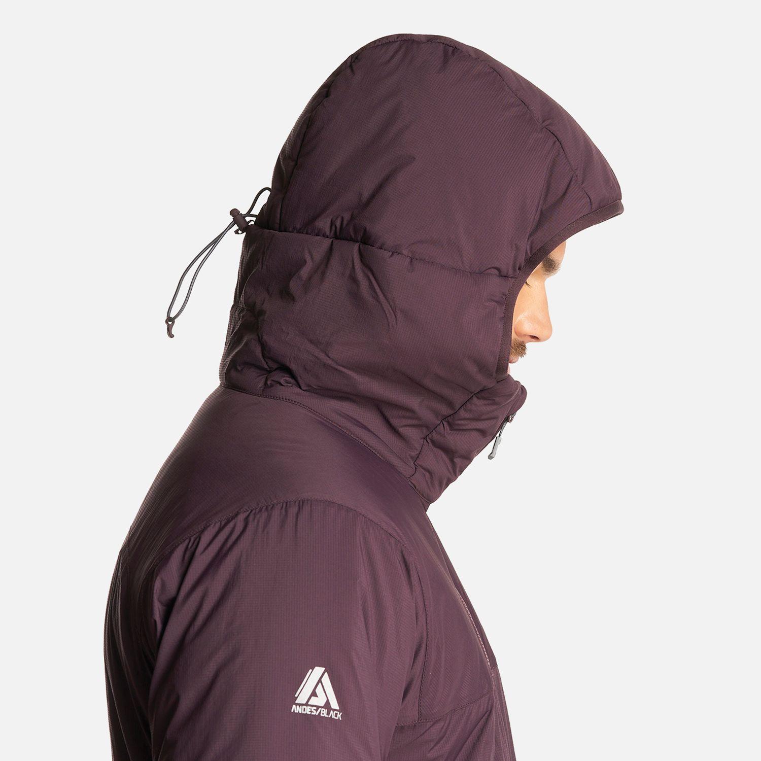 Chaqueta Hombre Spry Steam-Pro Hoody Jacket Burdeo Lippi-4