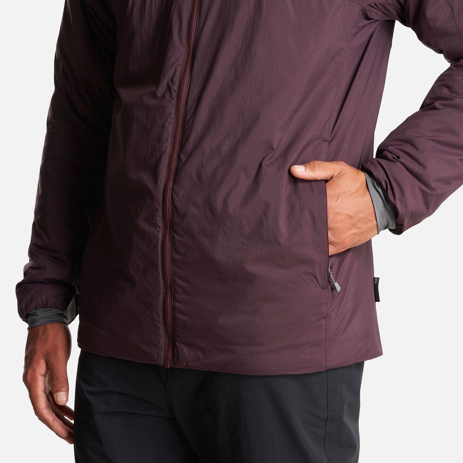 Chaqueta Hombre Spry Steam-Pro Hoody Jacket Burdeo Lippi-5