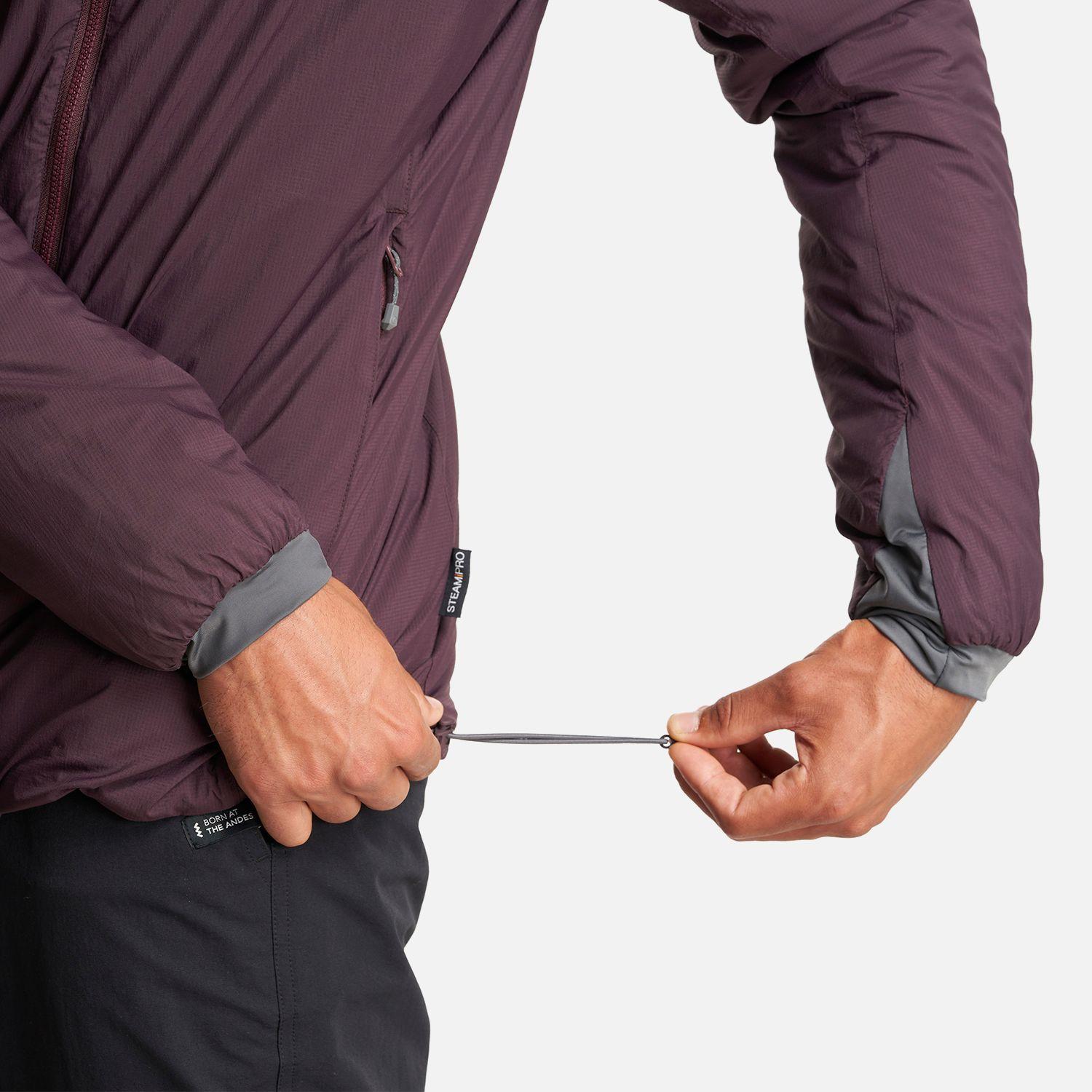 Chaqueta Hombre Spry Steam-Pro Hoody Jacket Burdeo Lippi-7