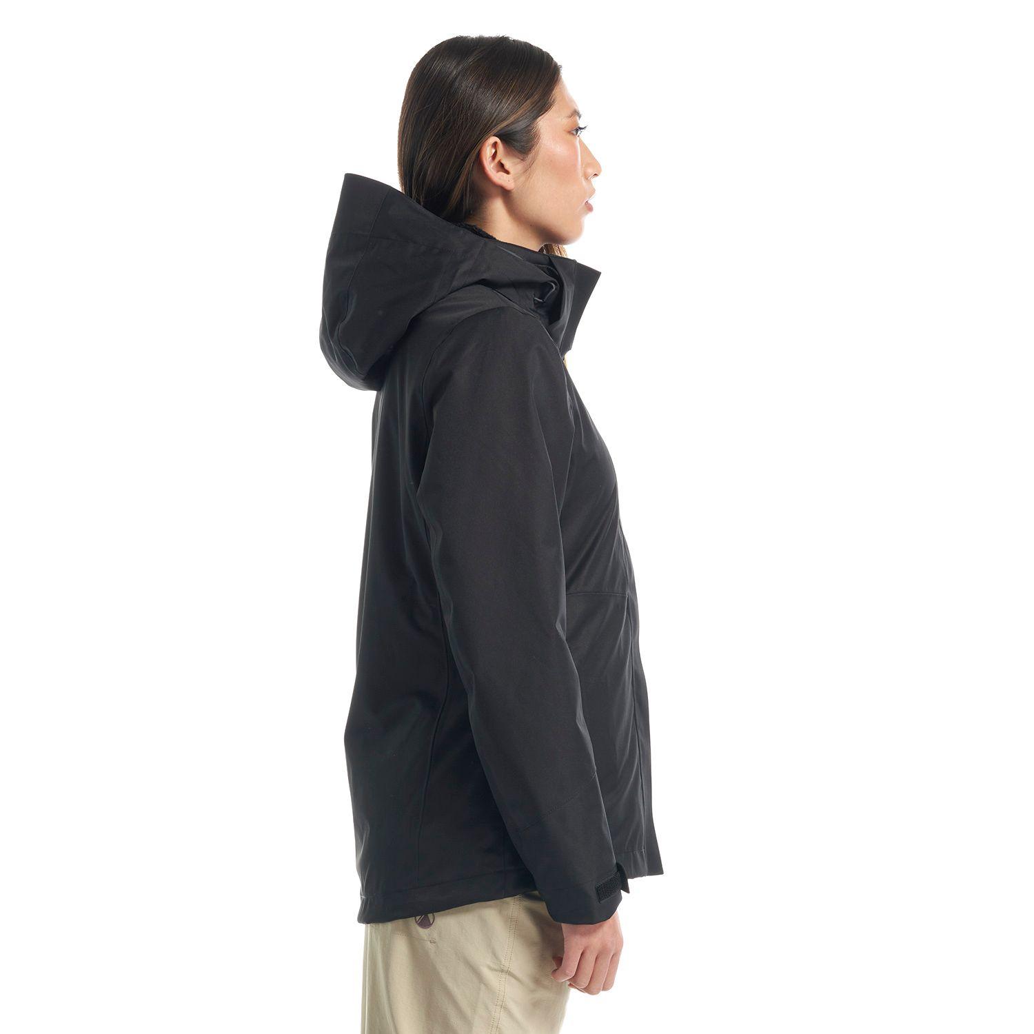 Chaqueta Mujer Tres Cruces Fusion-3 Hoody Jacket Negro / Negro Lippi V22-3