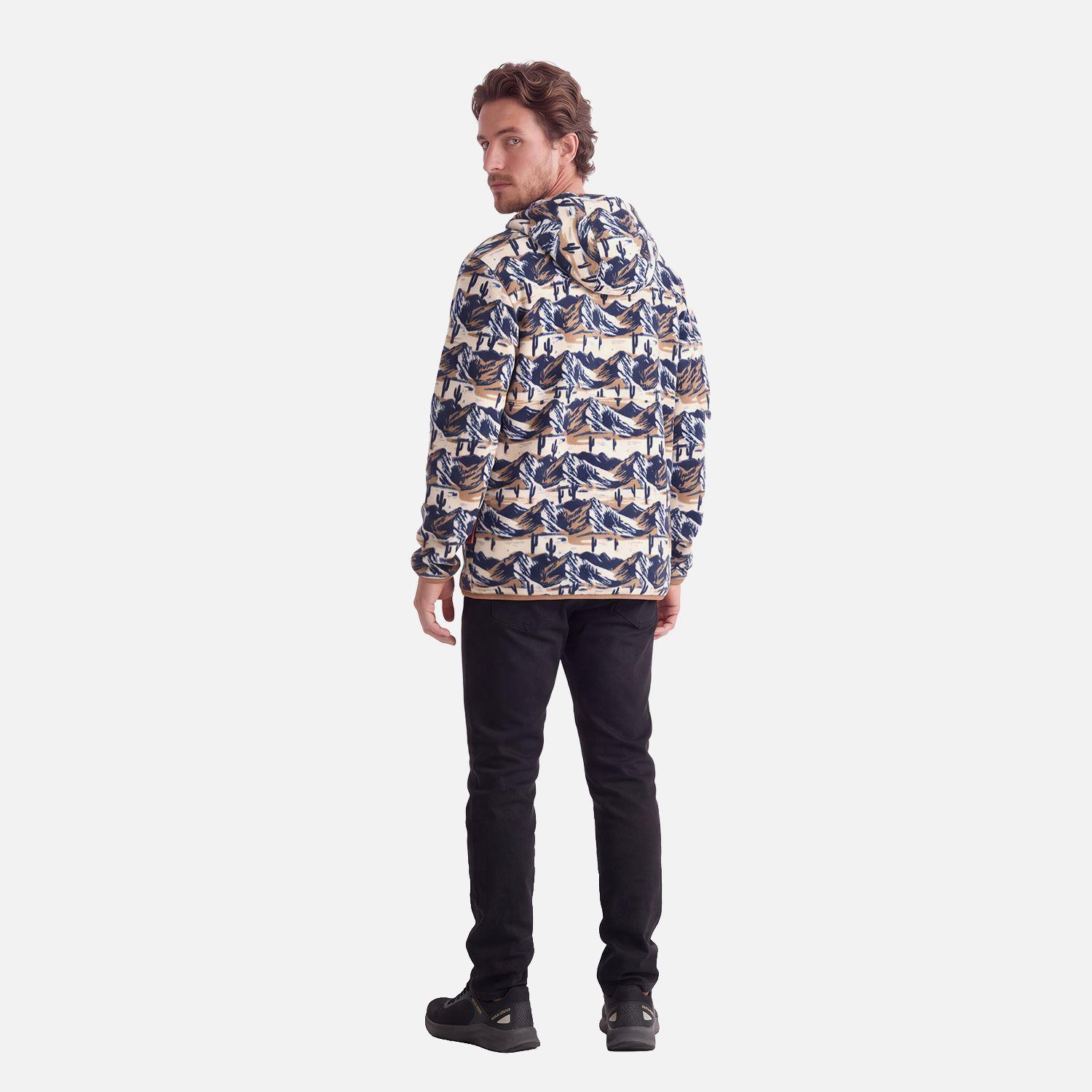 Polar Hombre Leñero Print Crema Haka Honu V27-3