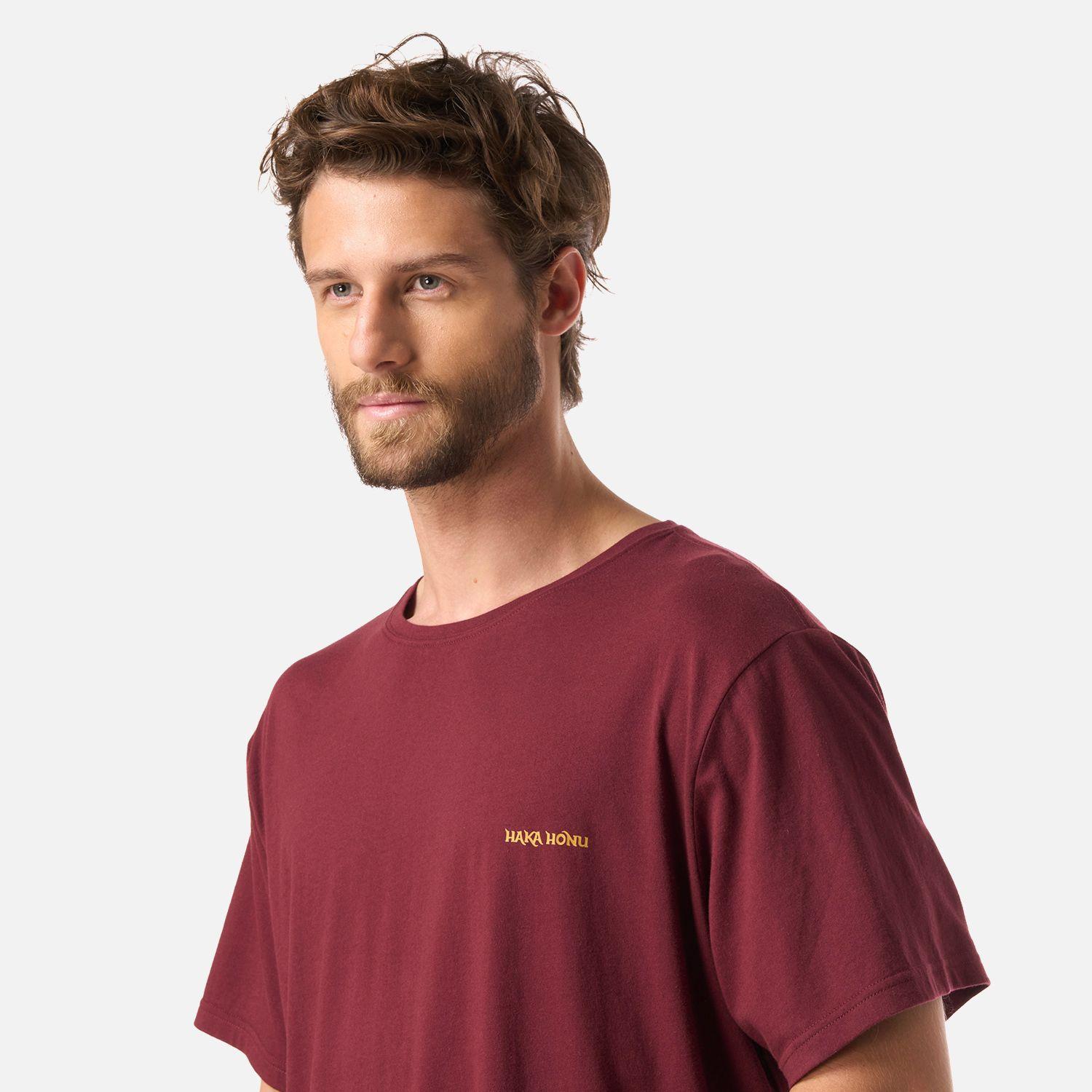 Polera Hombre Polo Burdeo Haka Honu V26-3