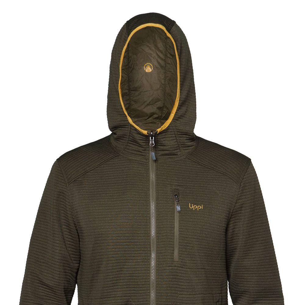 Chaqueta Hombre Two Faces Windbreaker Hoody Jacket Verde Militar Lippi-3