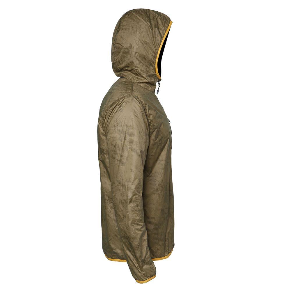Chaqueta Hombre Two Faces Windbreaker Hoody Jacket Verde Militar Lippi-6