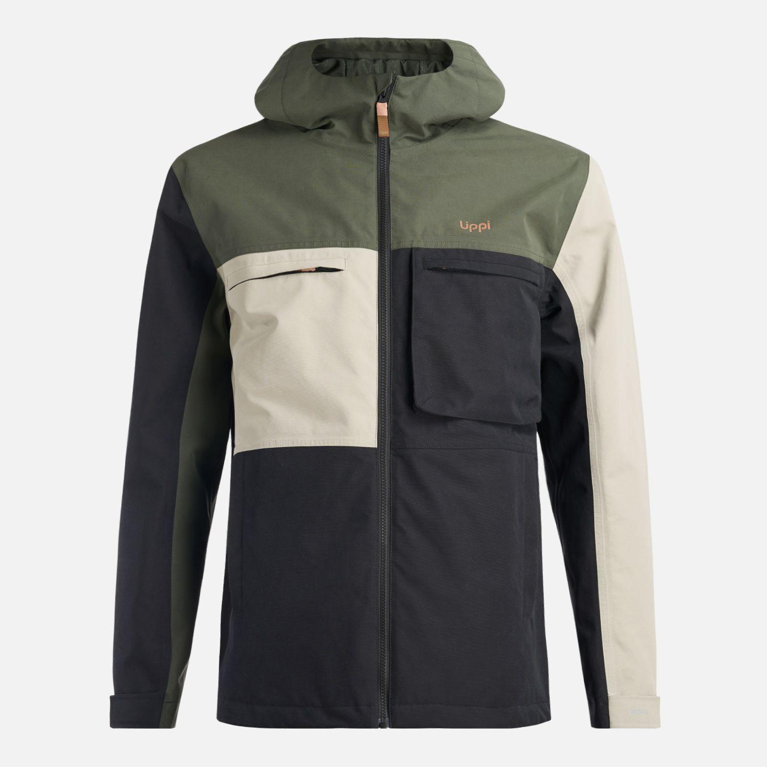 Chaqueta Hombre Citizen Warm B-Dry Hoody Jacket Verde Militar Lippi I24-0