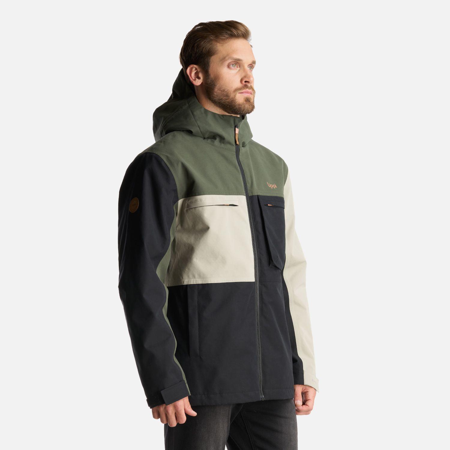 Chaqueta Hombre Citizen Warm B-Dry Hoody Jacket Verde Militar Lippi I24-2