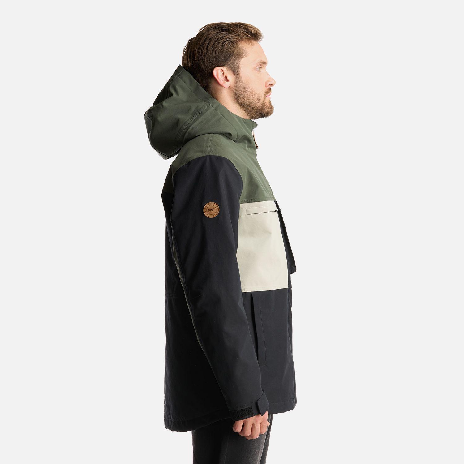 Chaqueta Hombre Citizen Warm B-Dry Hoody Jacket Verde Militar Lippi I24-3