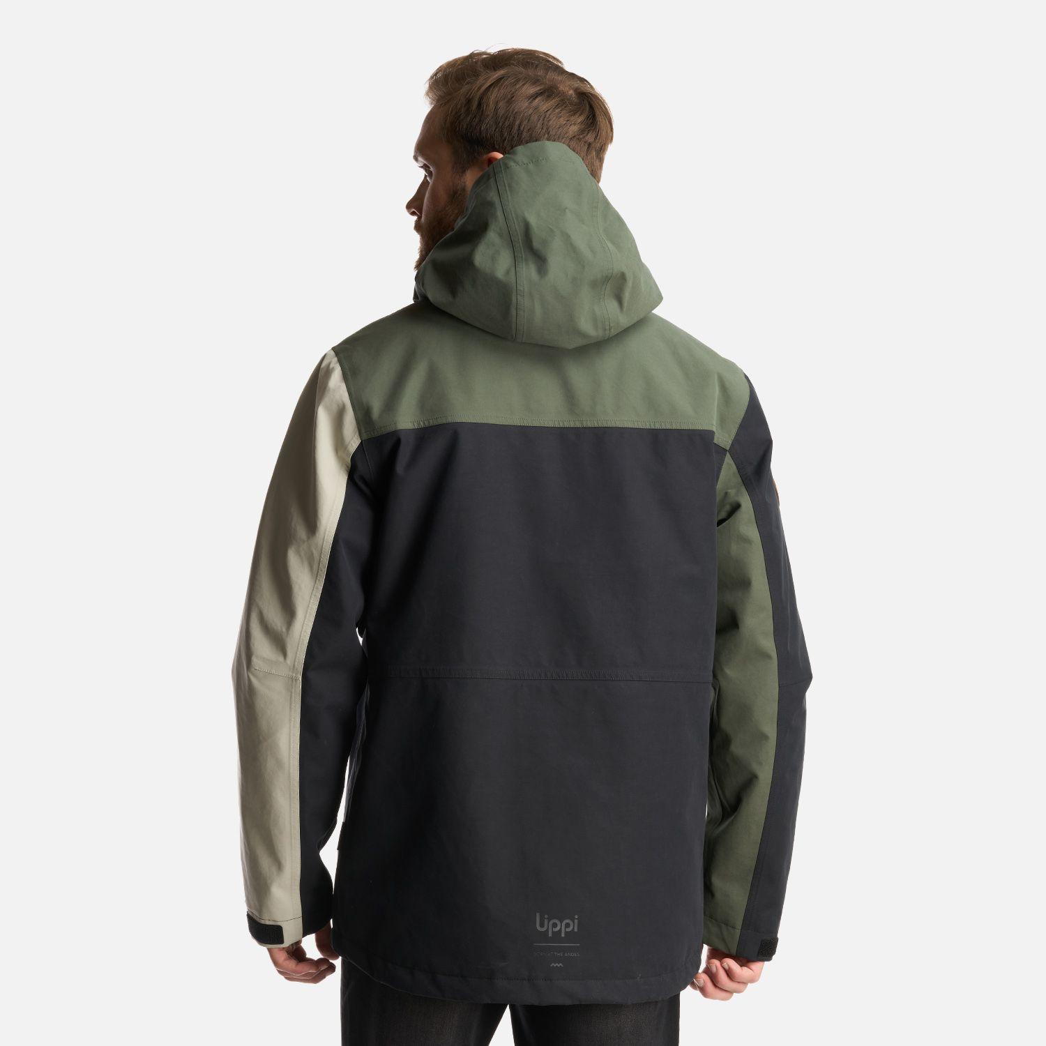 Chaqueta Hombre Citizen Warm B-Dry Hoody Jacket Verde Militar Lippi I24-4