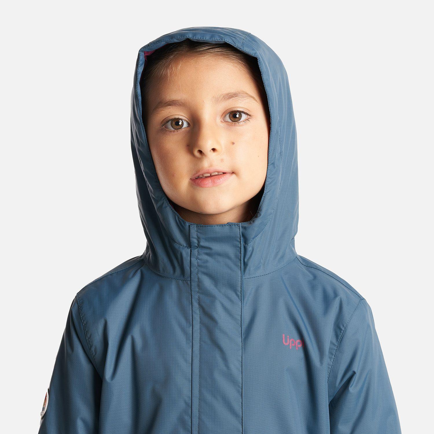 Chaqueta Niña Cold Place B-Dry Hoody Jacket Azul Noche Lippi I23-4