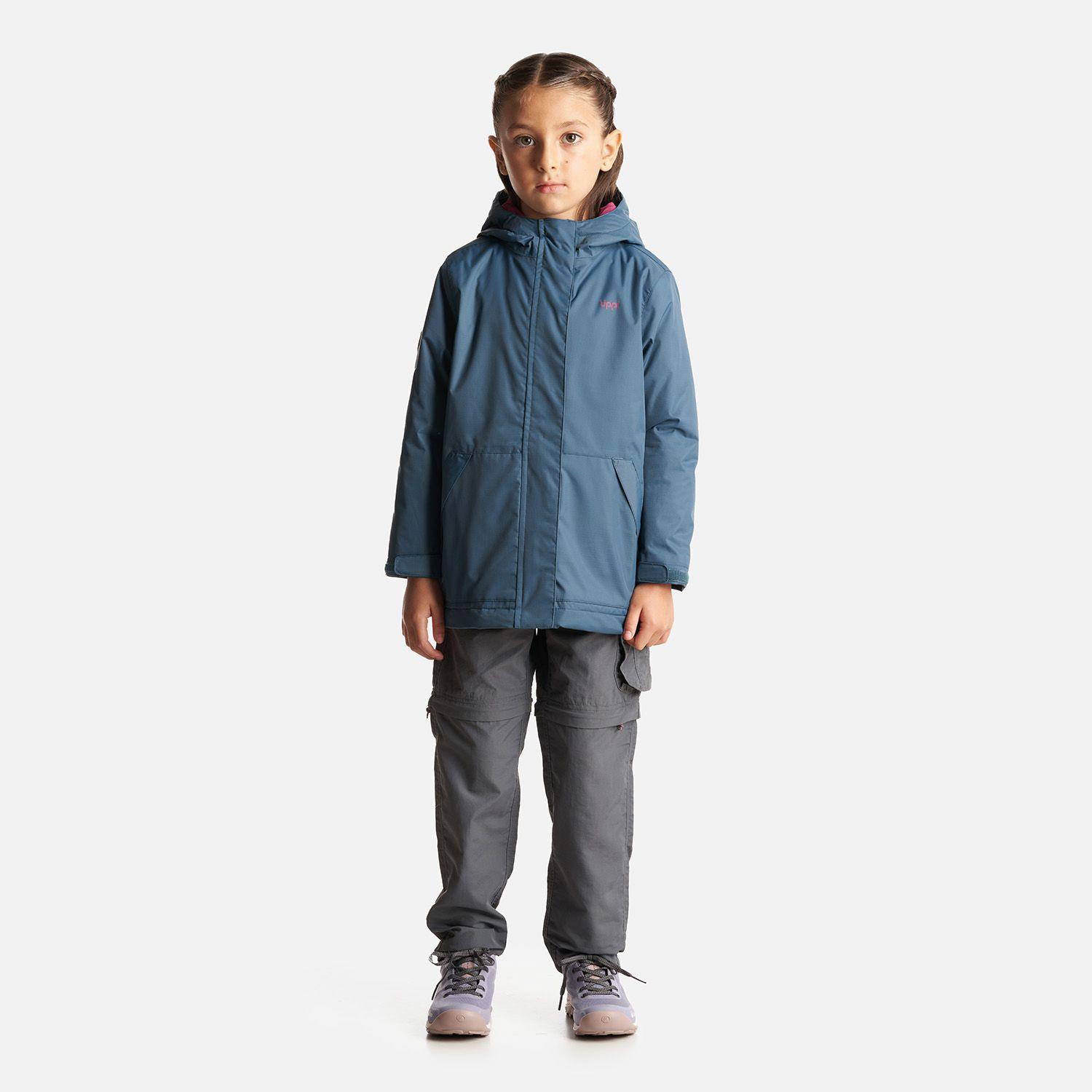 Chaqueta Niña Cold Place B-Dry Hoody Jacket Azul Noche Lippi I23-6