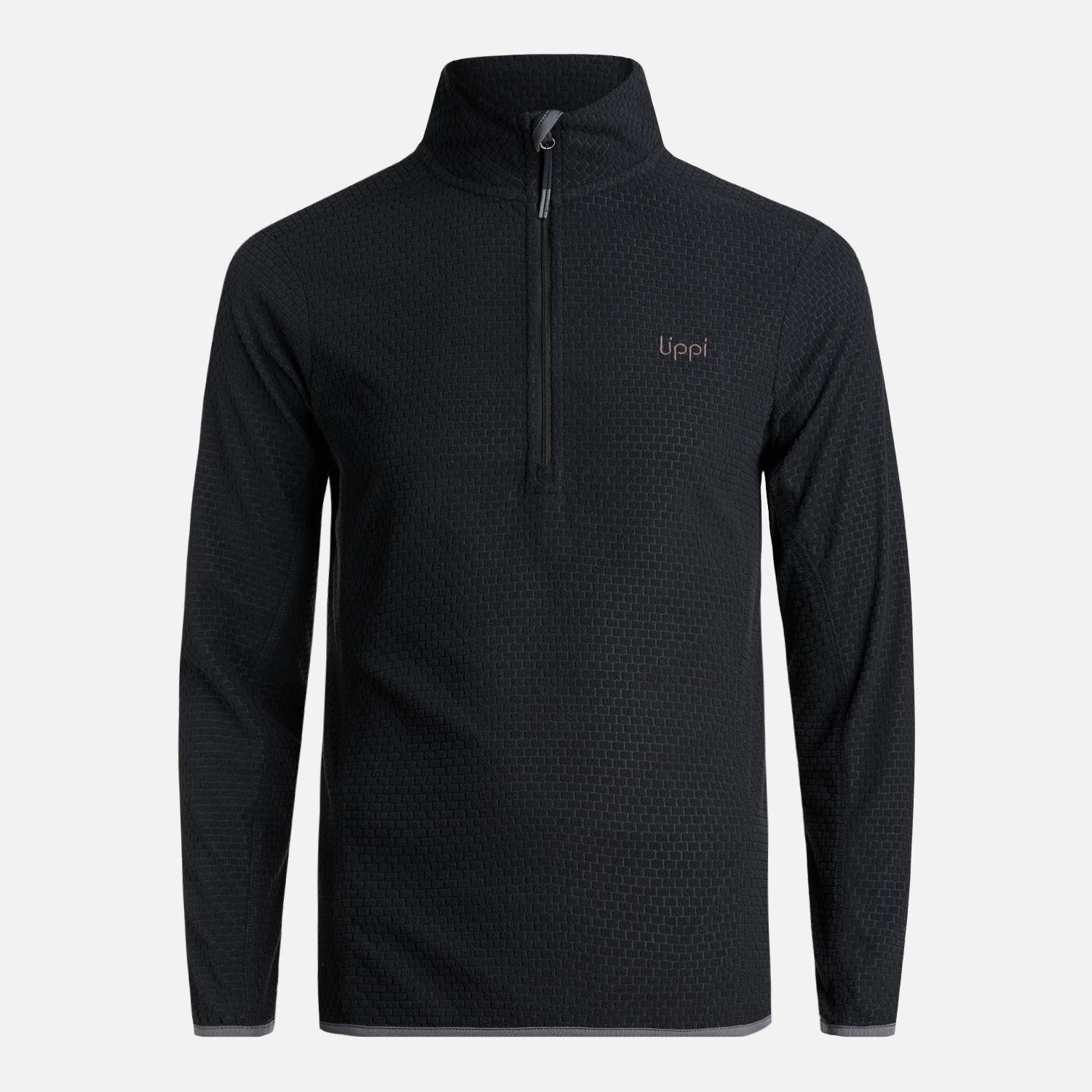 Polerón Teen Boy Mild Nano-F 14 Zip Negro Lippi I25-5