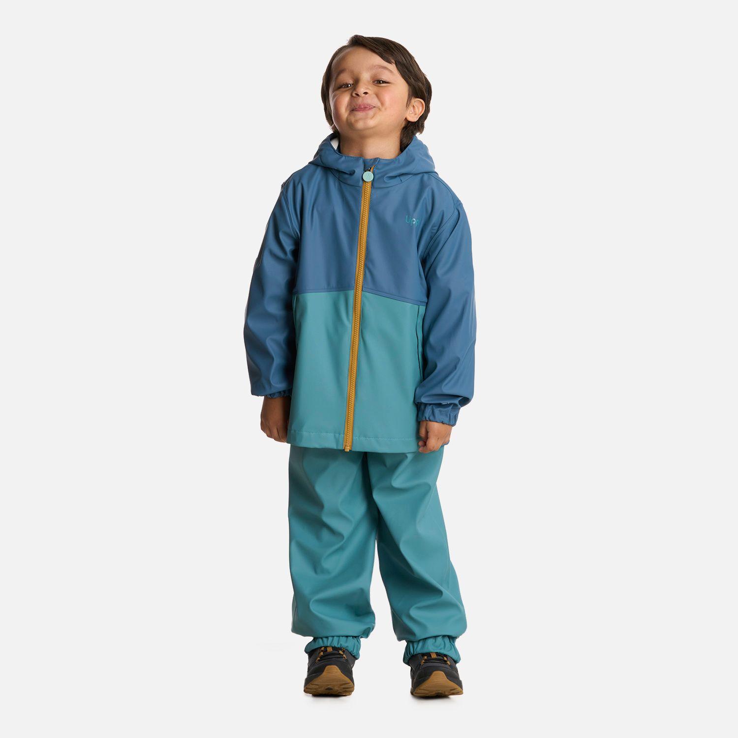 Pantalón Niño Muddy B-Dry Overalls Turquesa Oscuro Lippi I25-4