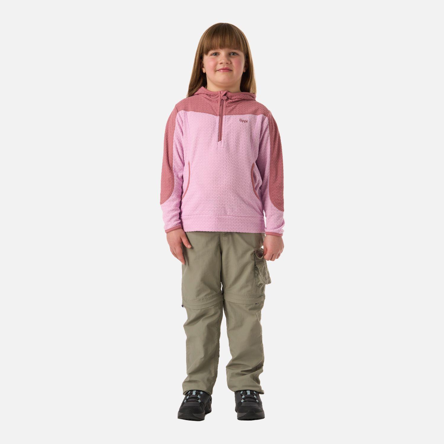 Polerón Niña Saltamontes Nano-F 1/4 Zip Hoody Rosa Lippi V26-4