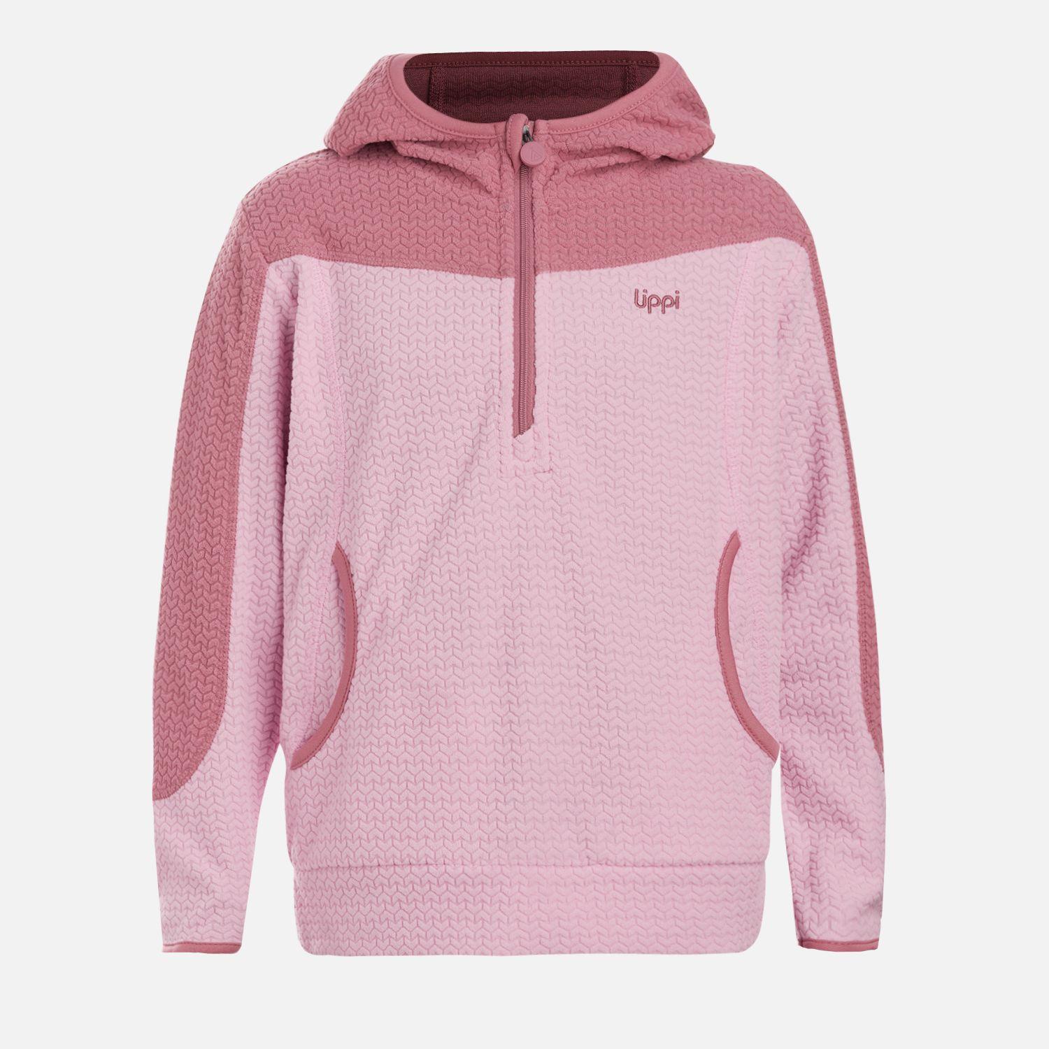 Polerón Niña Saltamontes Nano-F 1/4 Zip Hoody Rosa Lippi V26-5