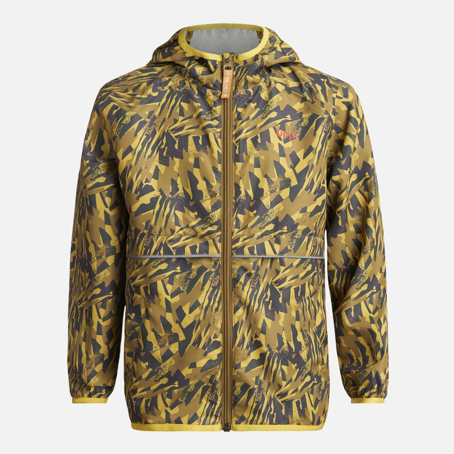 Chaqueta Niño Nightfall Windbreaker Hoody Jacket Print Verde Lippi-0