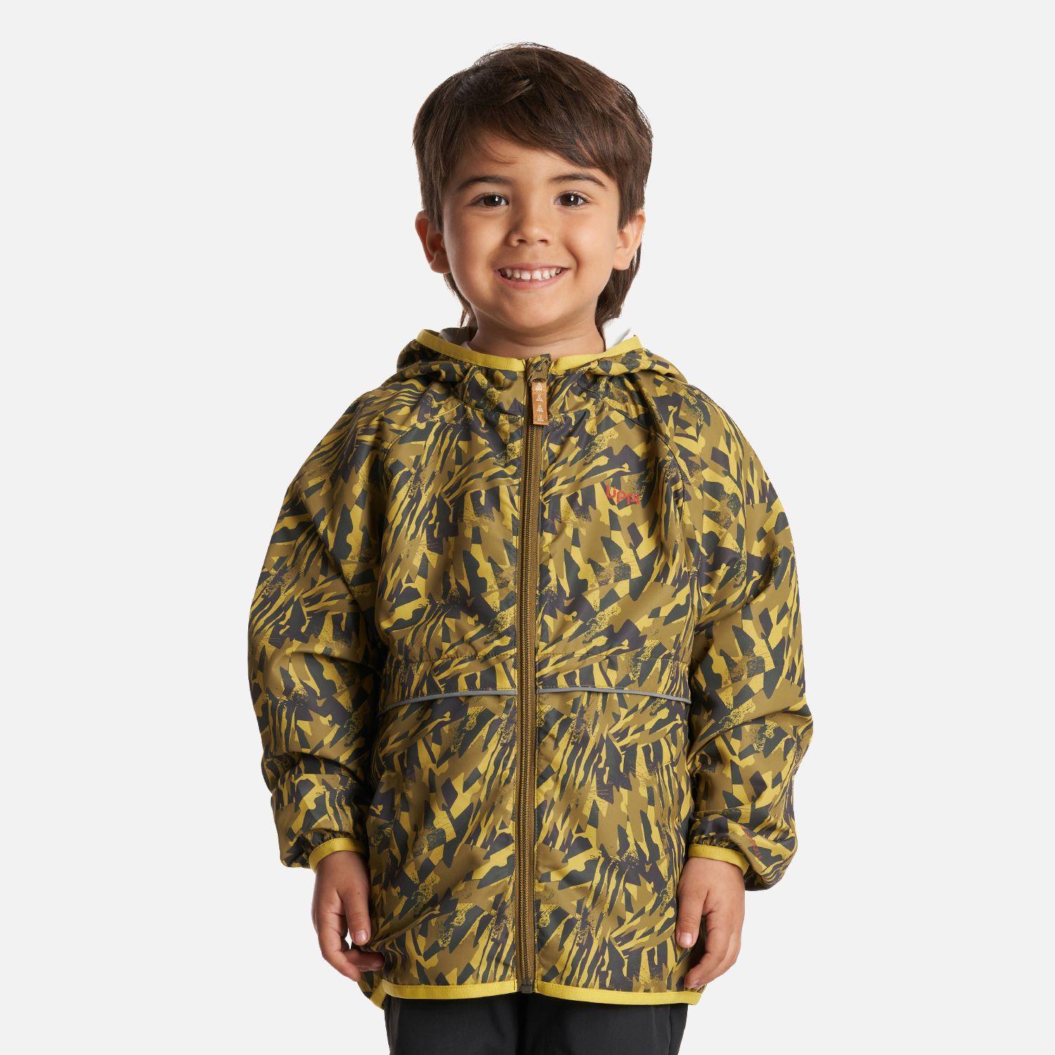 Chaqueta Niño Nightfall Windbreaker Hoody Jacket Print Verde Lippi-1