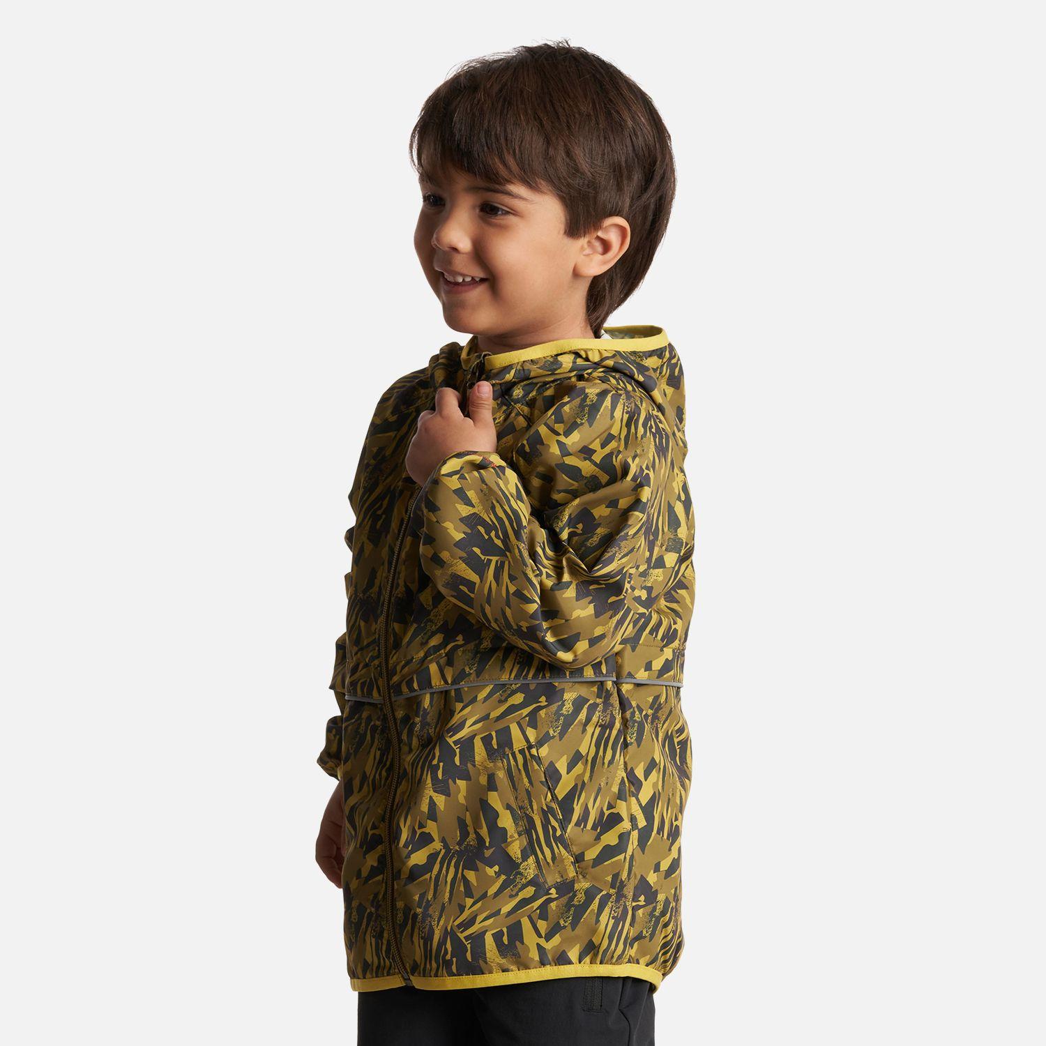 Chaqueta Niño Nightfall Windbreaker Hoody Jacket Print Verde Lippi-2