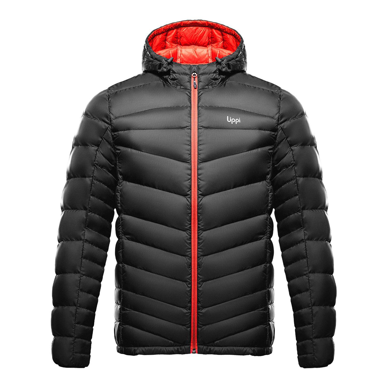 Chaqueta Hombre Bazpur Down Hoody Jacket Negro Lippi I19-0