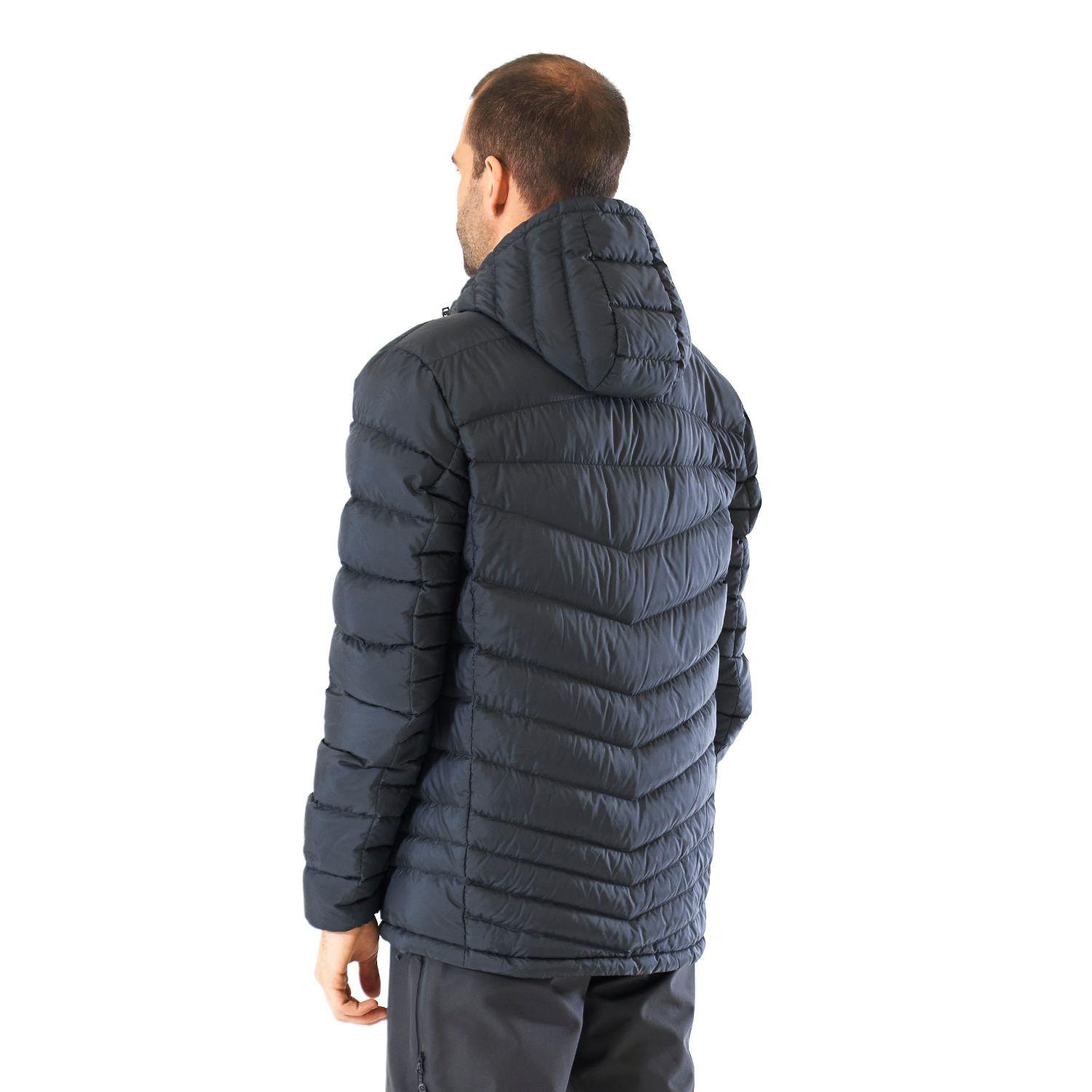 Chaqueta Hombre Bazpur Down Hoody Jacket Negro Lippi I19-3