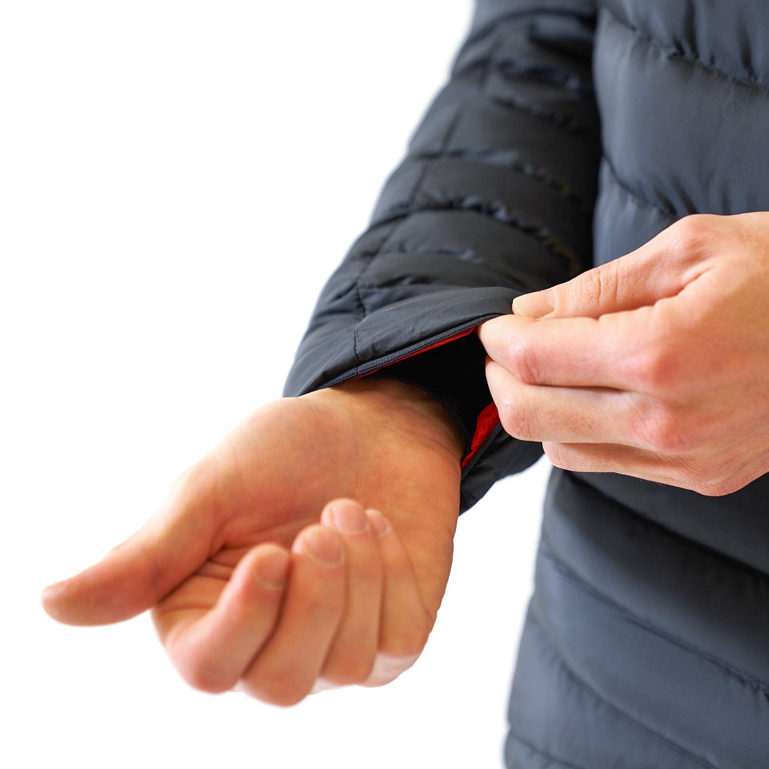 Chaqueta Hombre Bazpur Down Hoody Jacket Negro Lippi I19-6