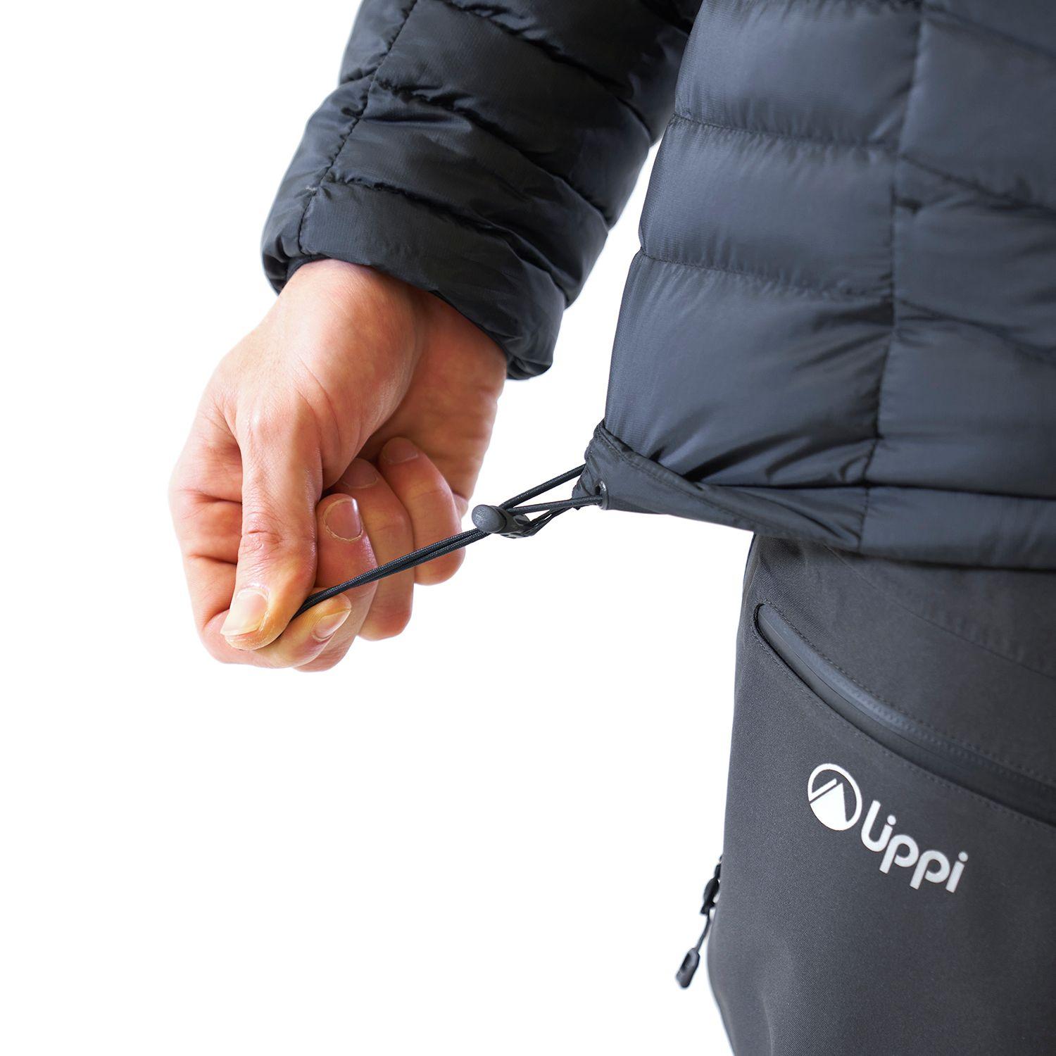 Chaqueta Hombre Bazpur Down Hoody Jacket Negro Lippi I19-7