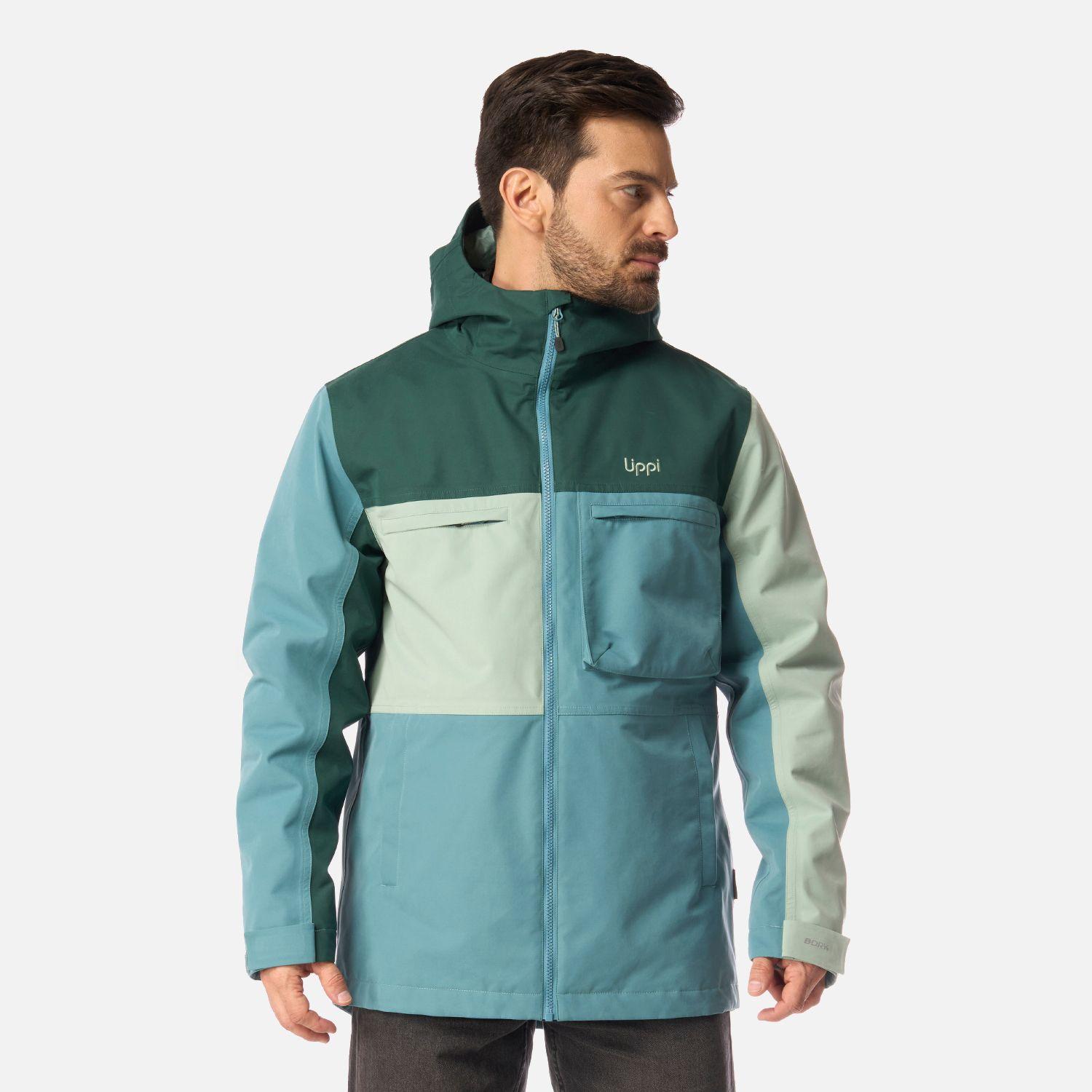 Chaqueta Hombre Citizen Warm B-Dry Hoody Jacket Petroleo Lippi I26-0