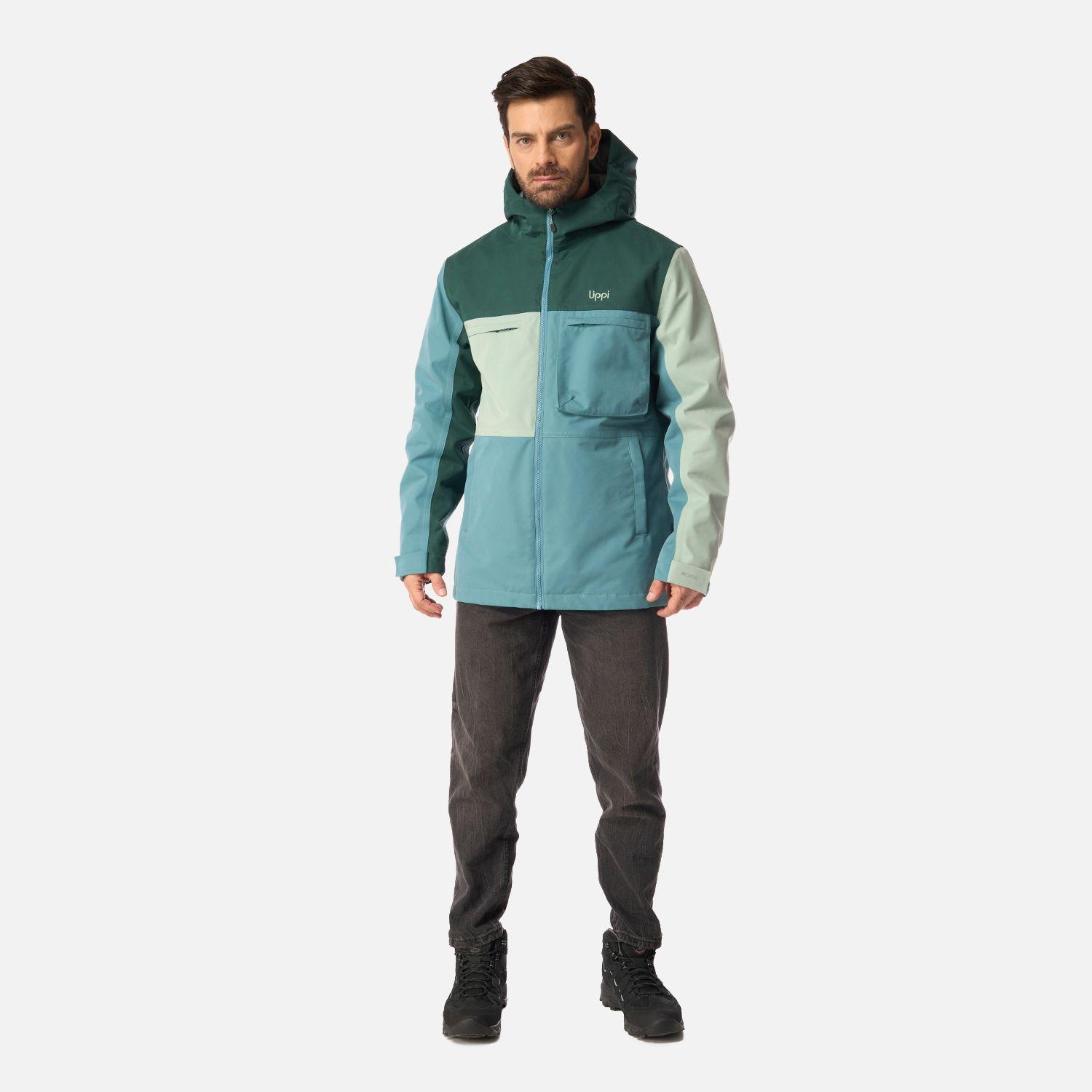 Chaqueta Hombre Citizen Warm B-Dry Hoody Jacket Petroleo Lippi I26-7